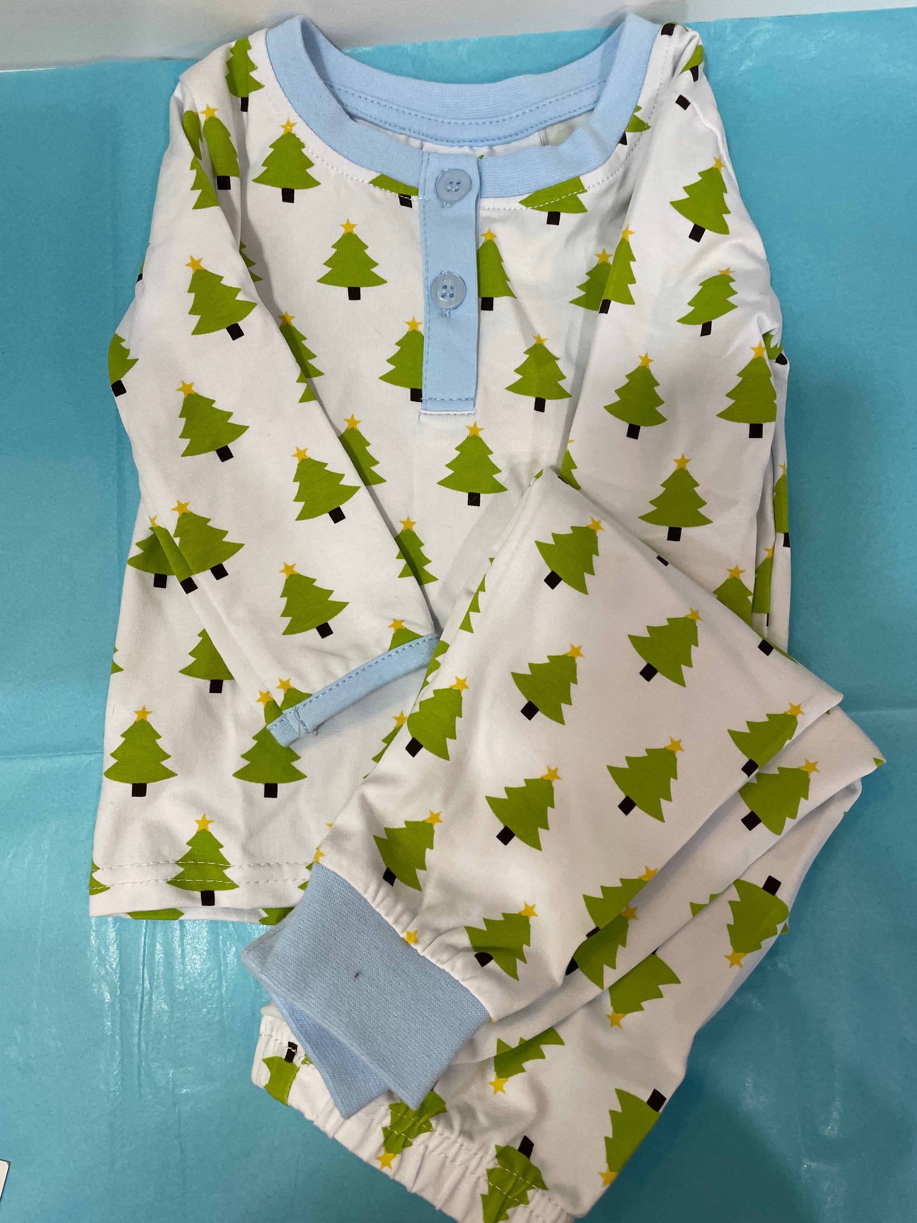 Boys Christmas Tree Jammies