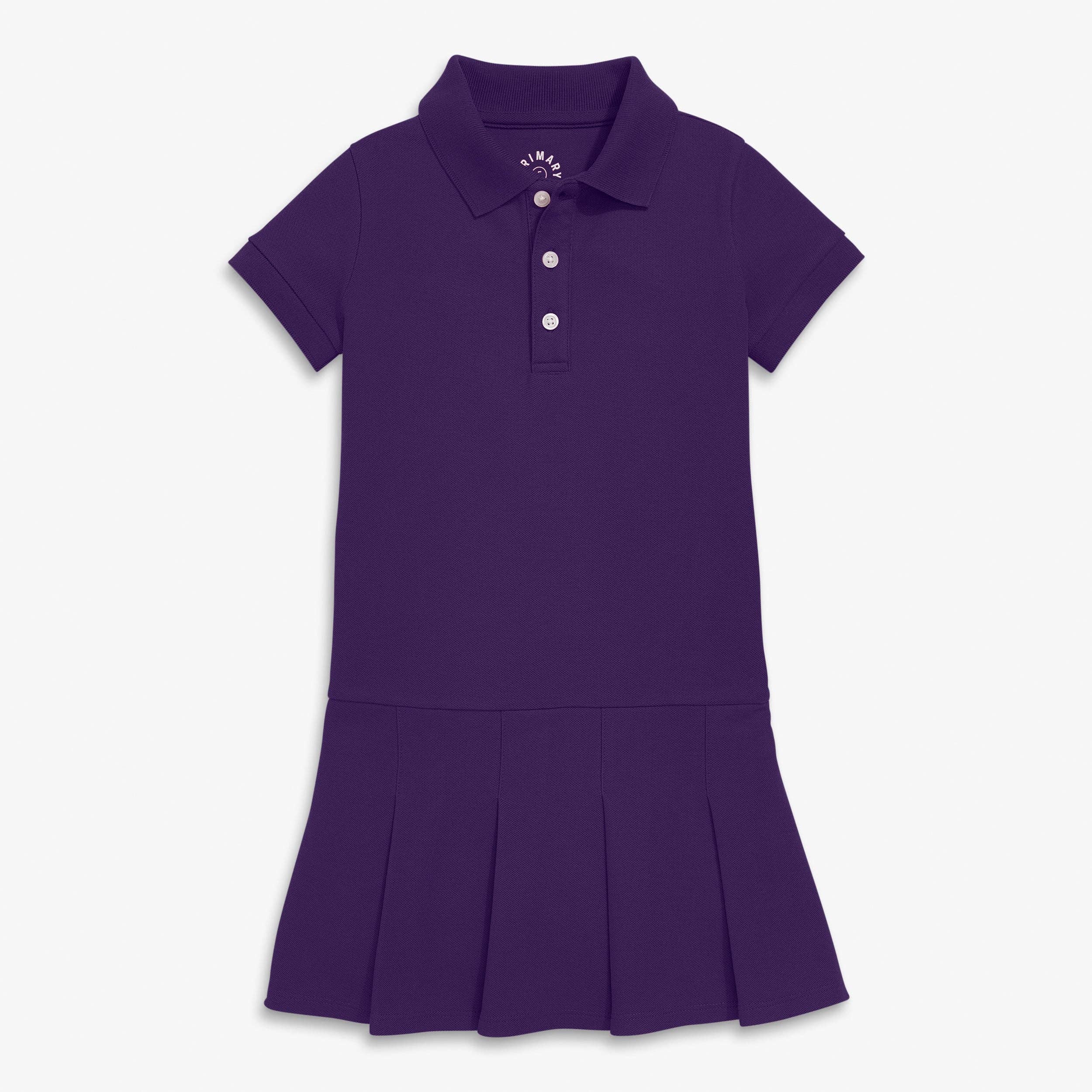 Short Sleeve Pique Polo Dress