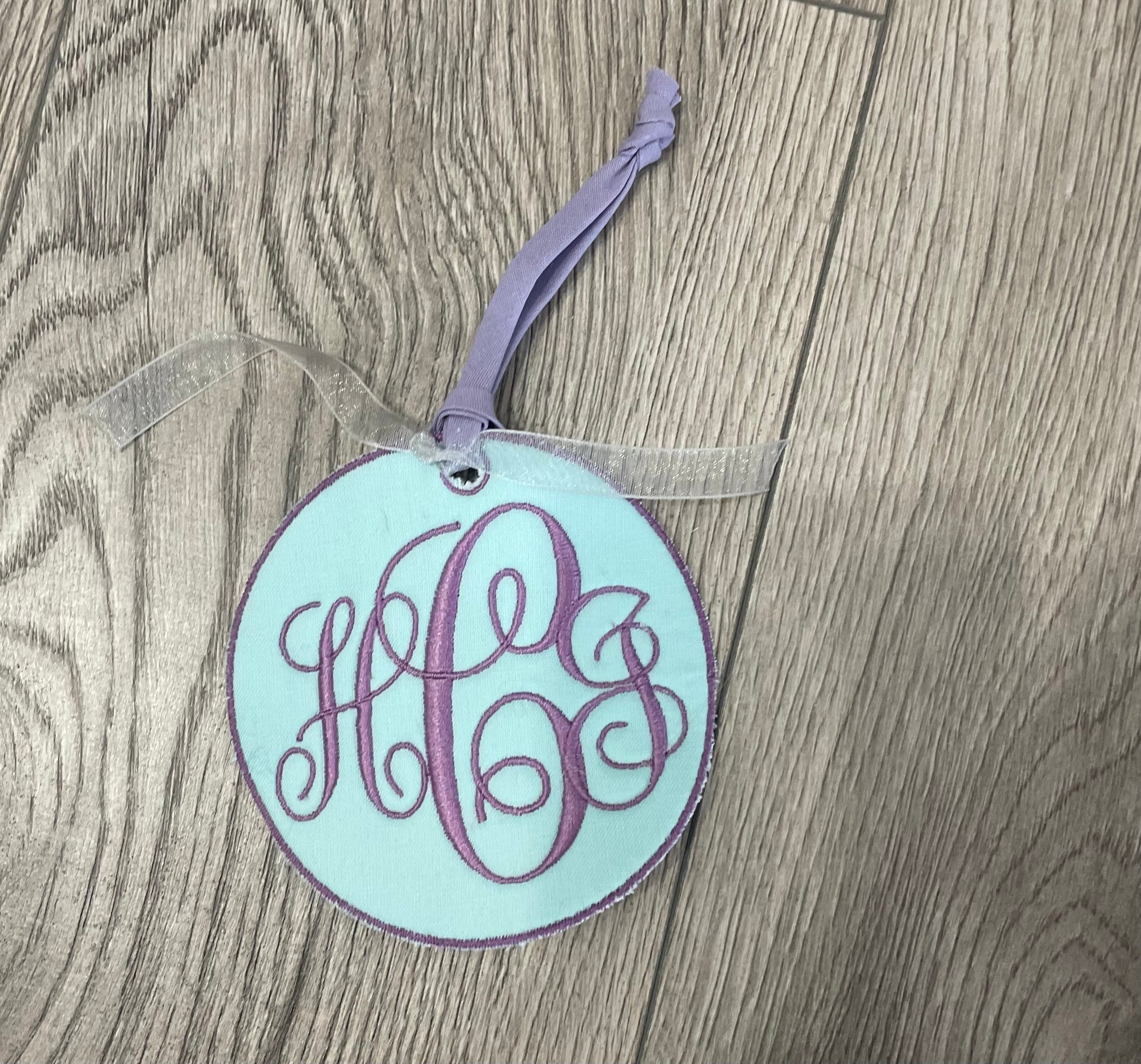 Monogram Tags