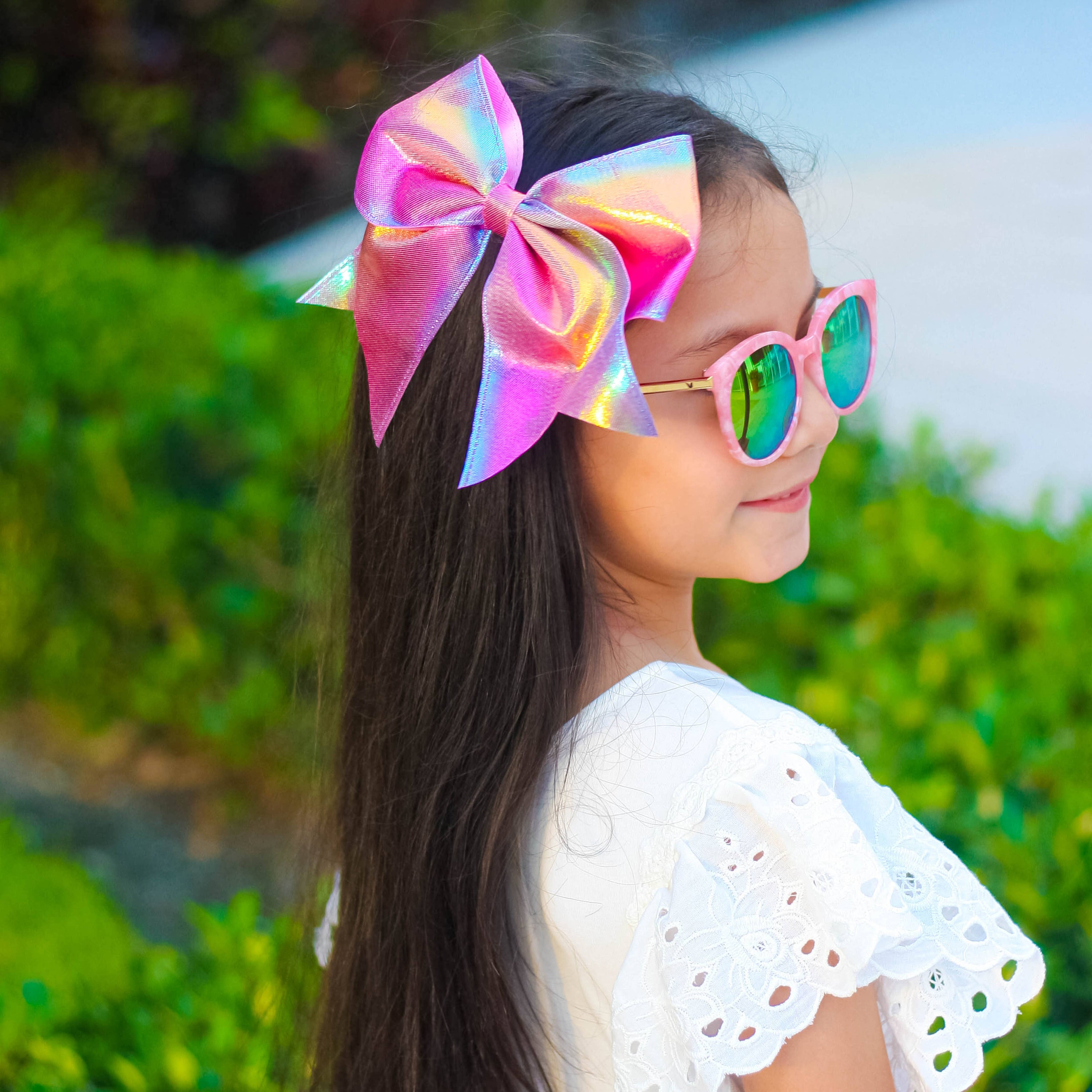 Large Mermaid Hair Bows