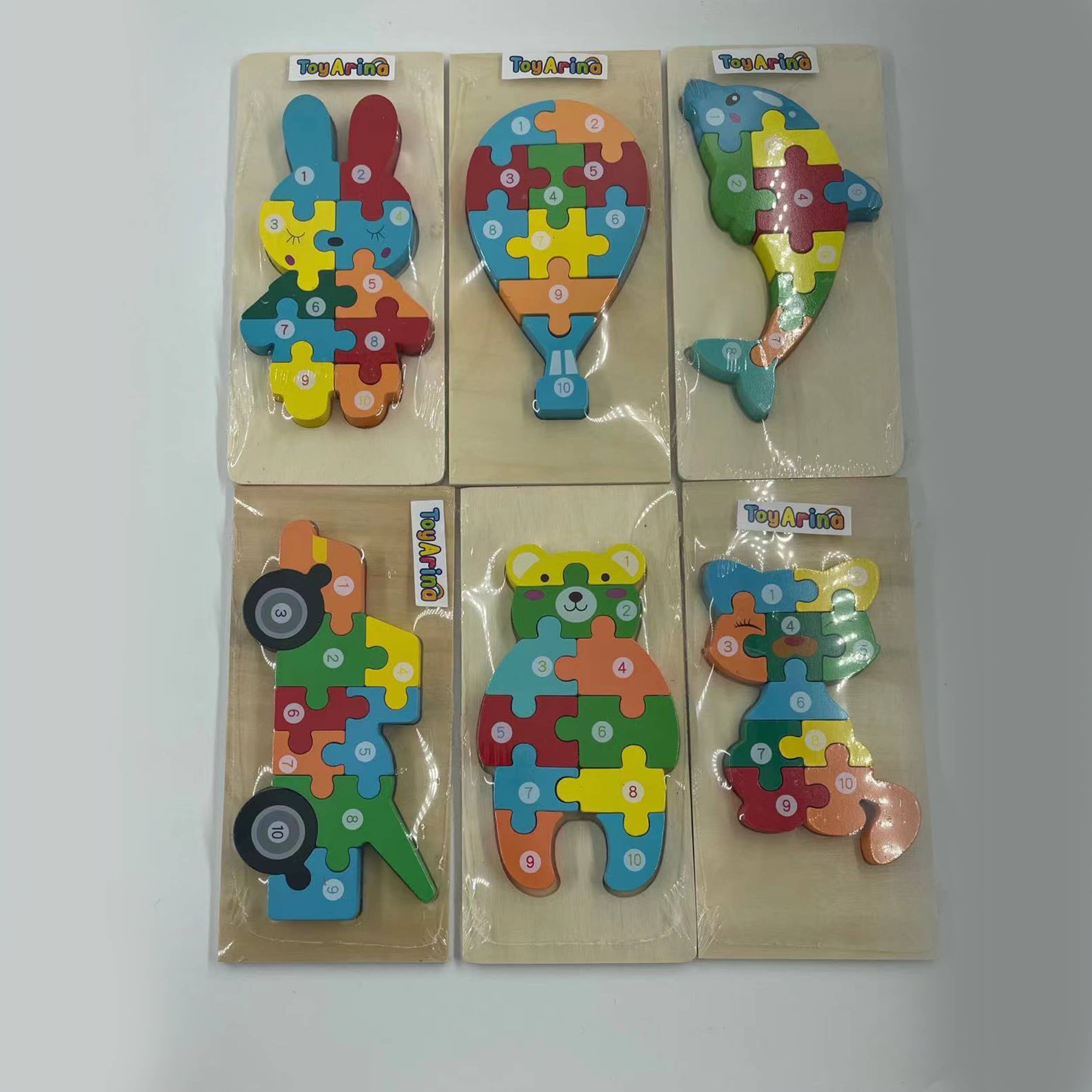 Montessori Easter Educational Wooden Puzzle Toy