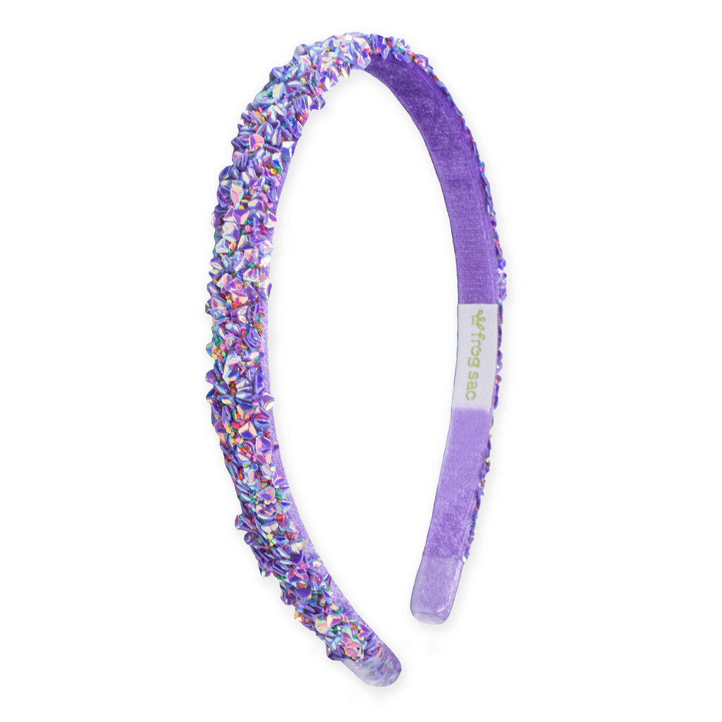 Thin Sequin Headband - Non Slip Hair Accessories for Kids