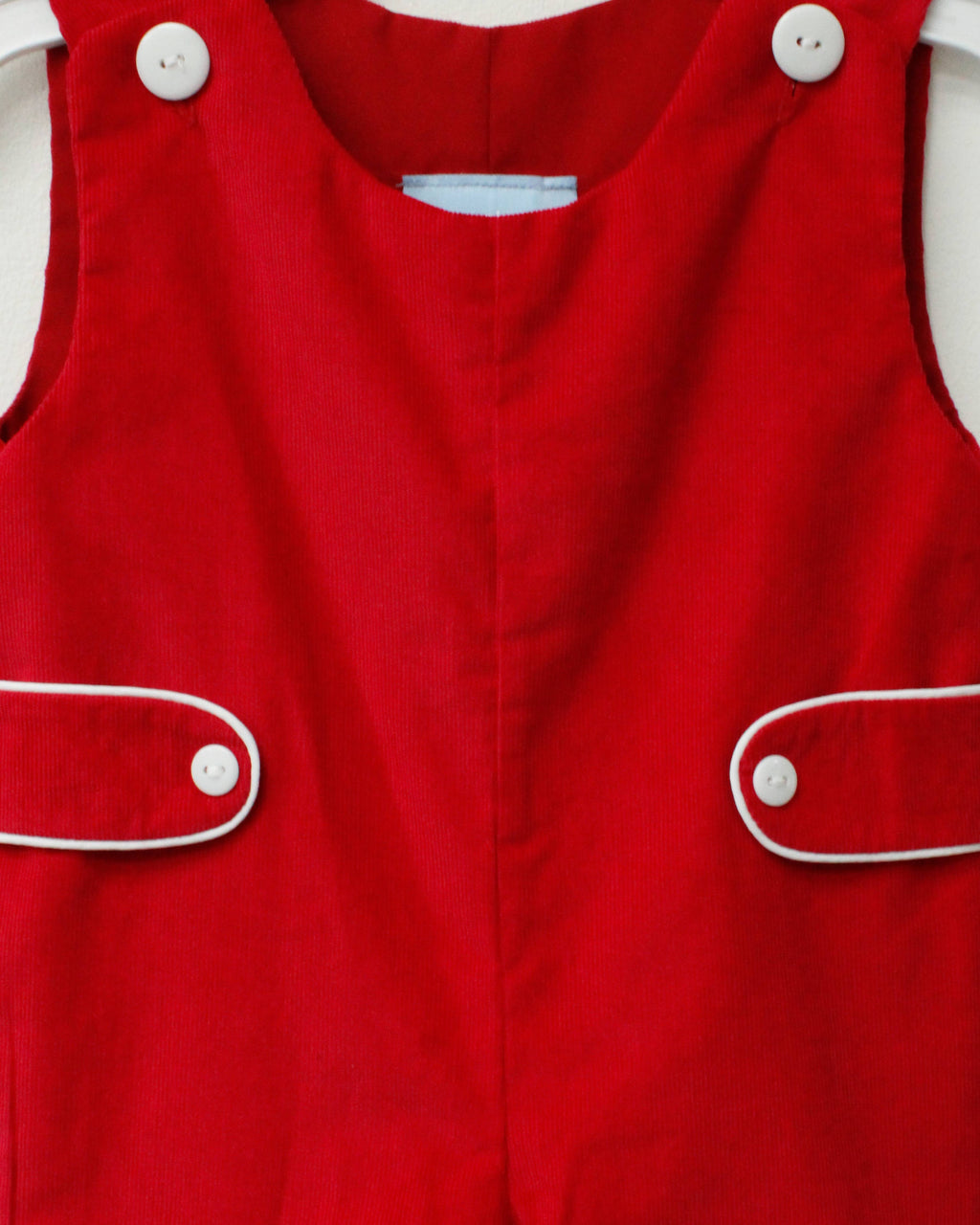 Red Corduroy Caleb Shortall