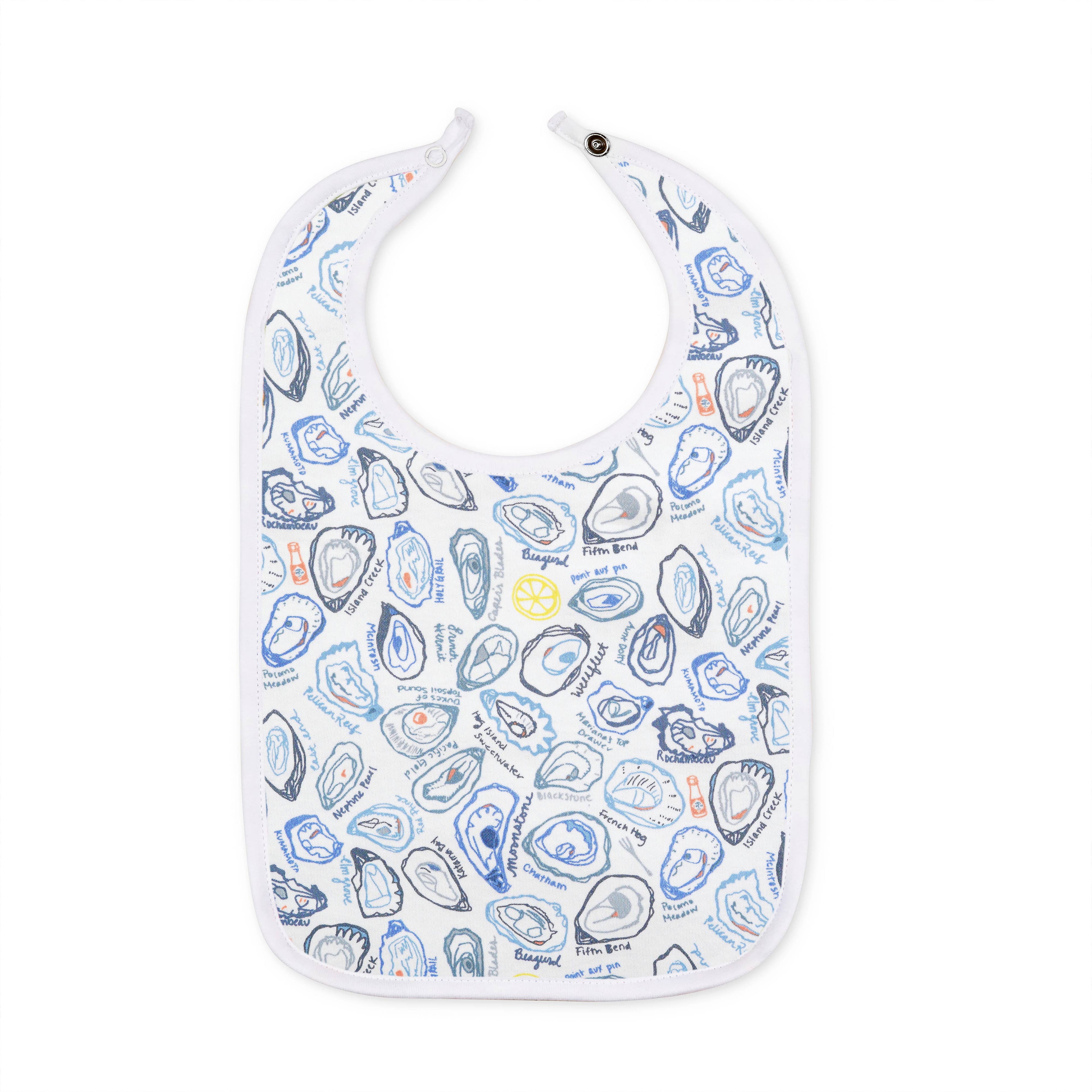 Oysters Baby Bib