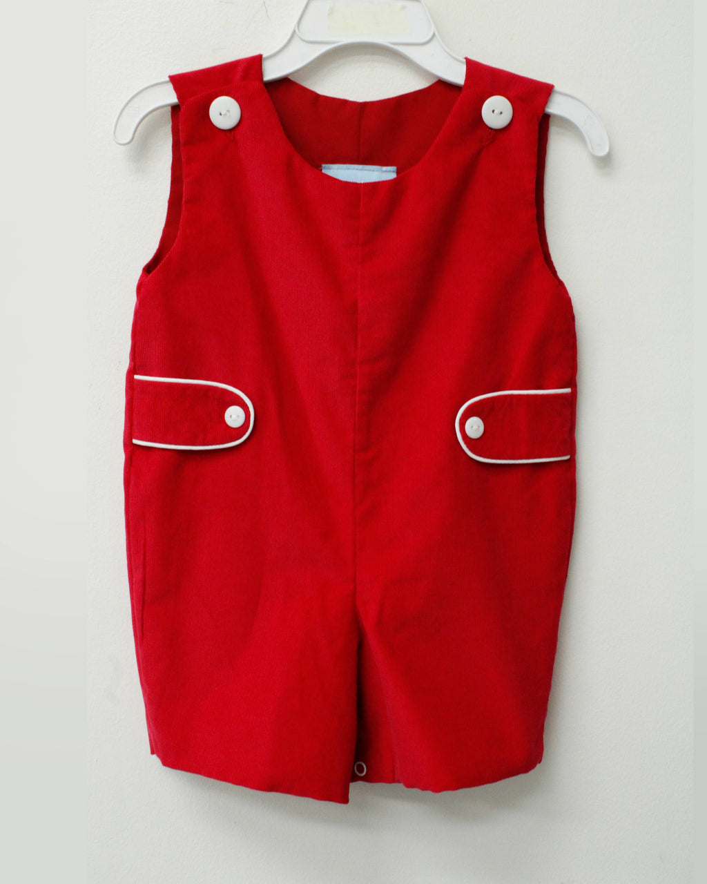 Red Corduroy Caleb Shortall