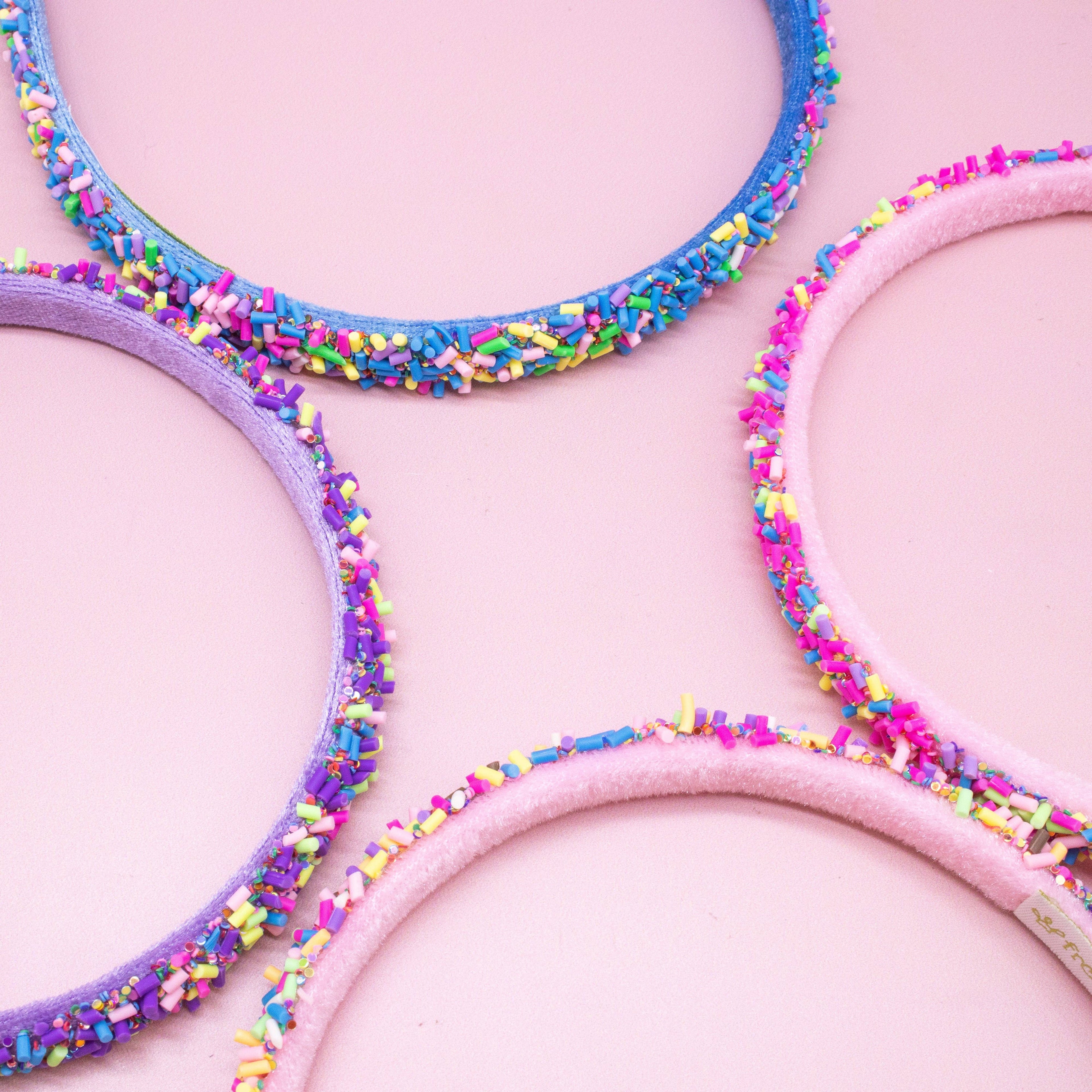 Thin Sprinkle Headband - Non Slip Hair Accessories for Kids