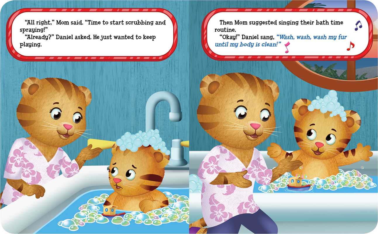 Daniel's Bath Time by