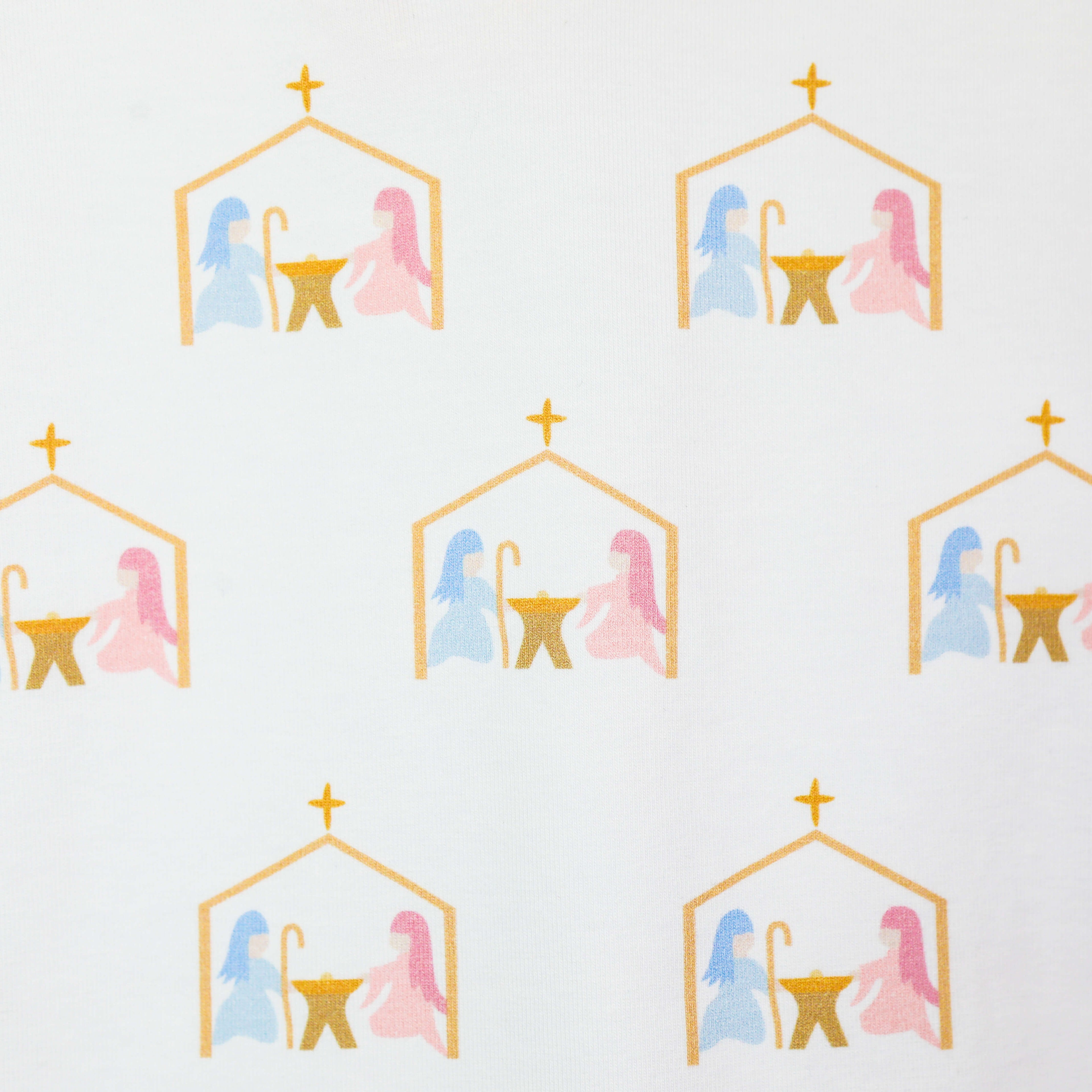 Boy and Girl Nativity Pajamas ￼