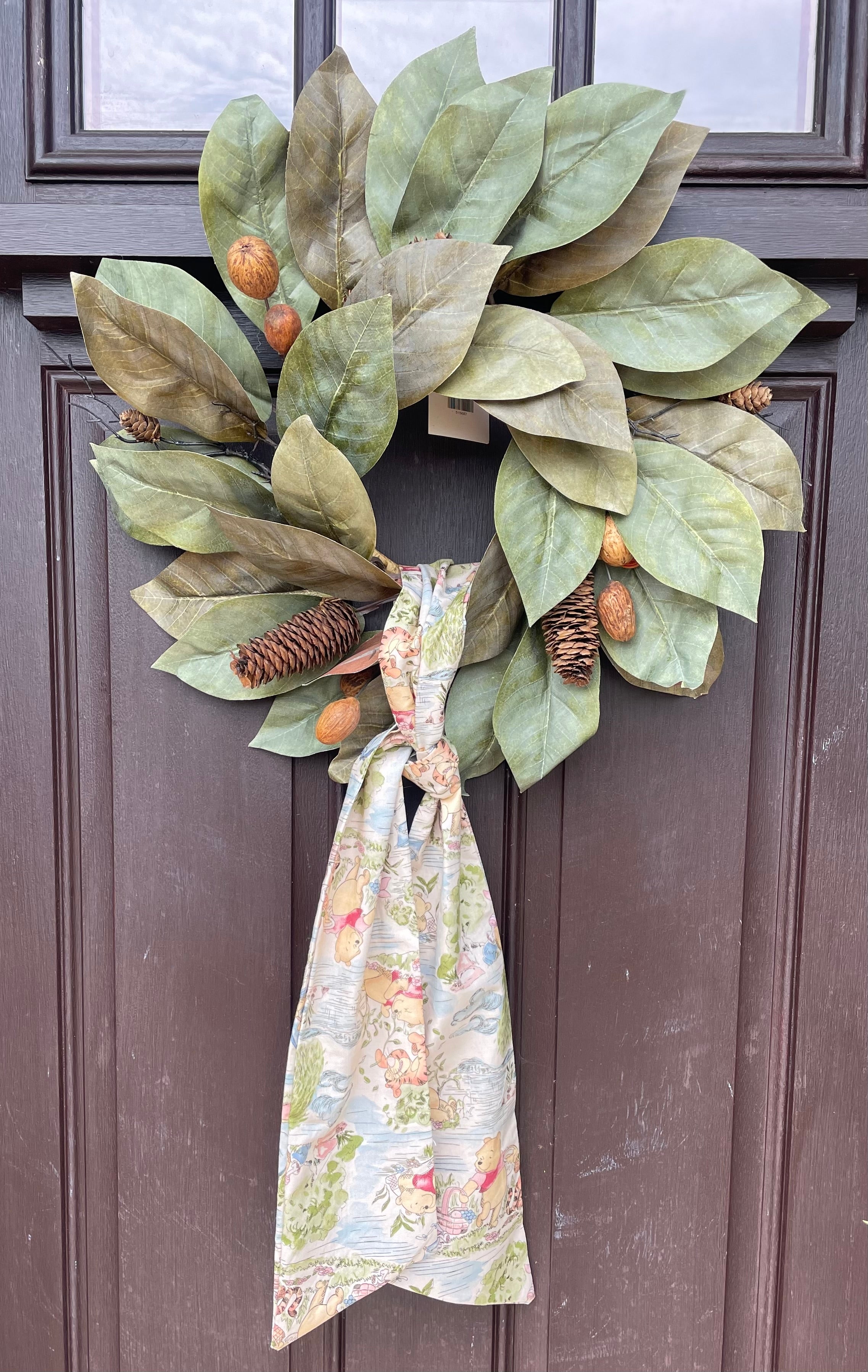 Matching Wreath Sash and Table Runner
