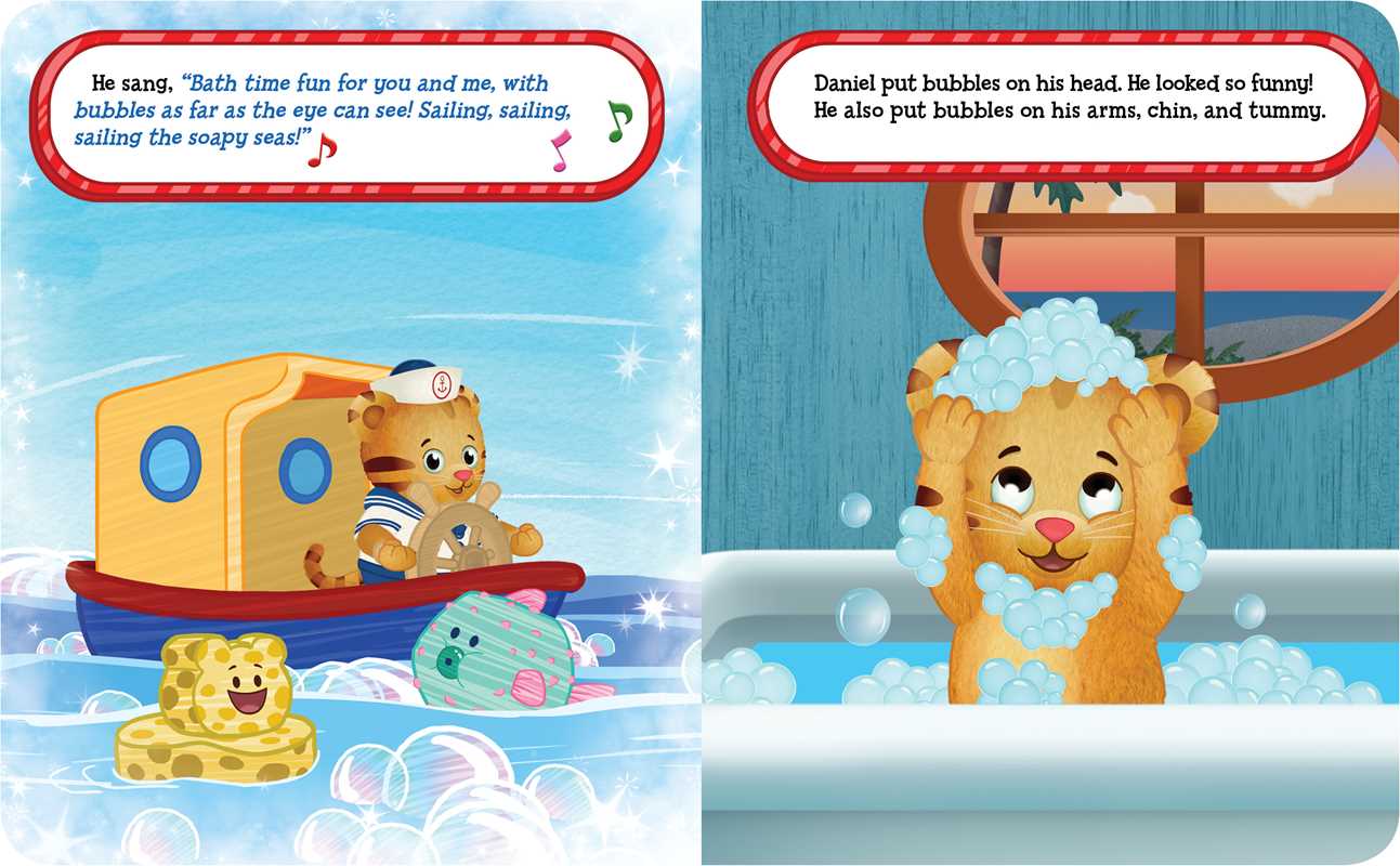 Daniel's Bath Time by
