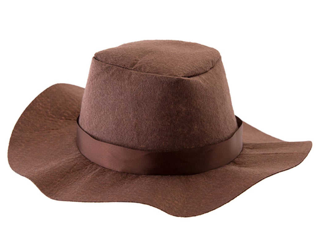 Cowboy 4-Piece  Brown Toddler Costume Outfit