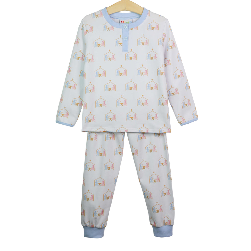 Boy and Girl Nativity Pajamas ￼