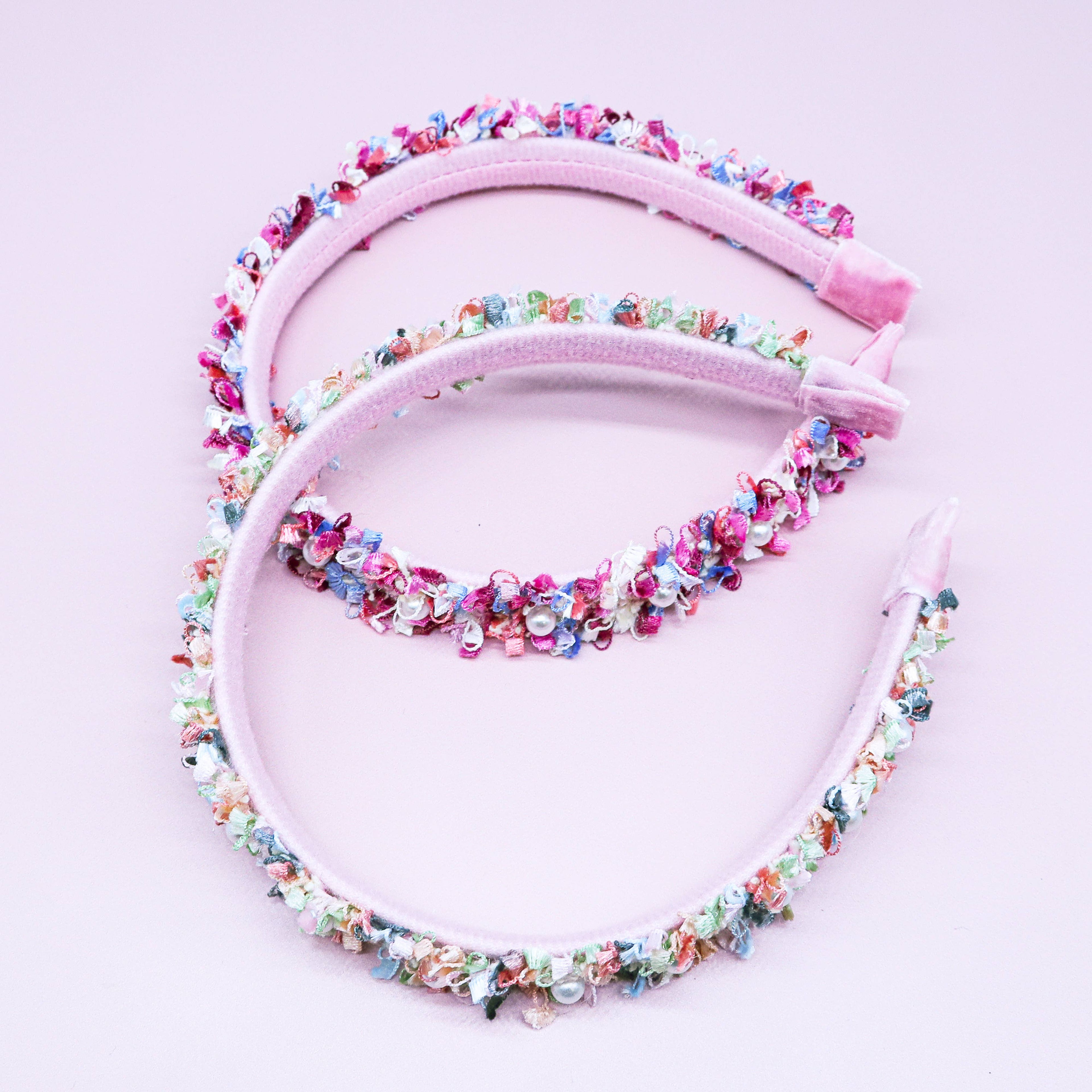 Confetti Pearl Headbands - 2 Pack