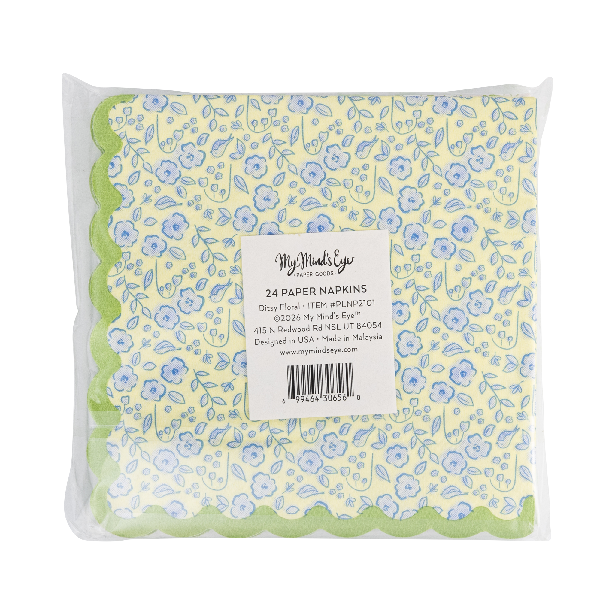 Ditsy Floral Cocktail Napkin Set (24ct)