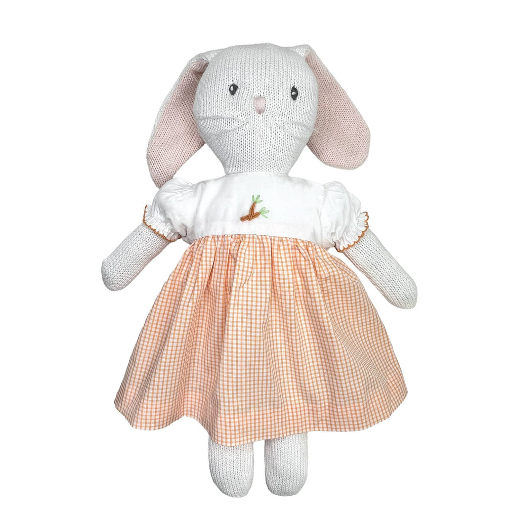Dress with Hand Embroidered Easter Bunnies