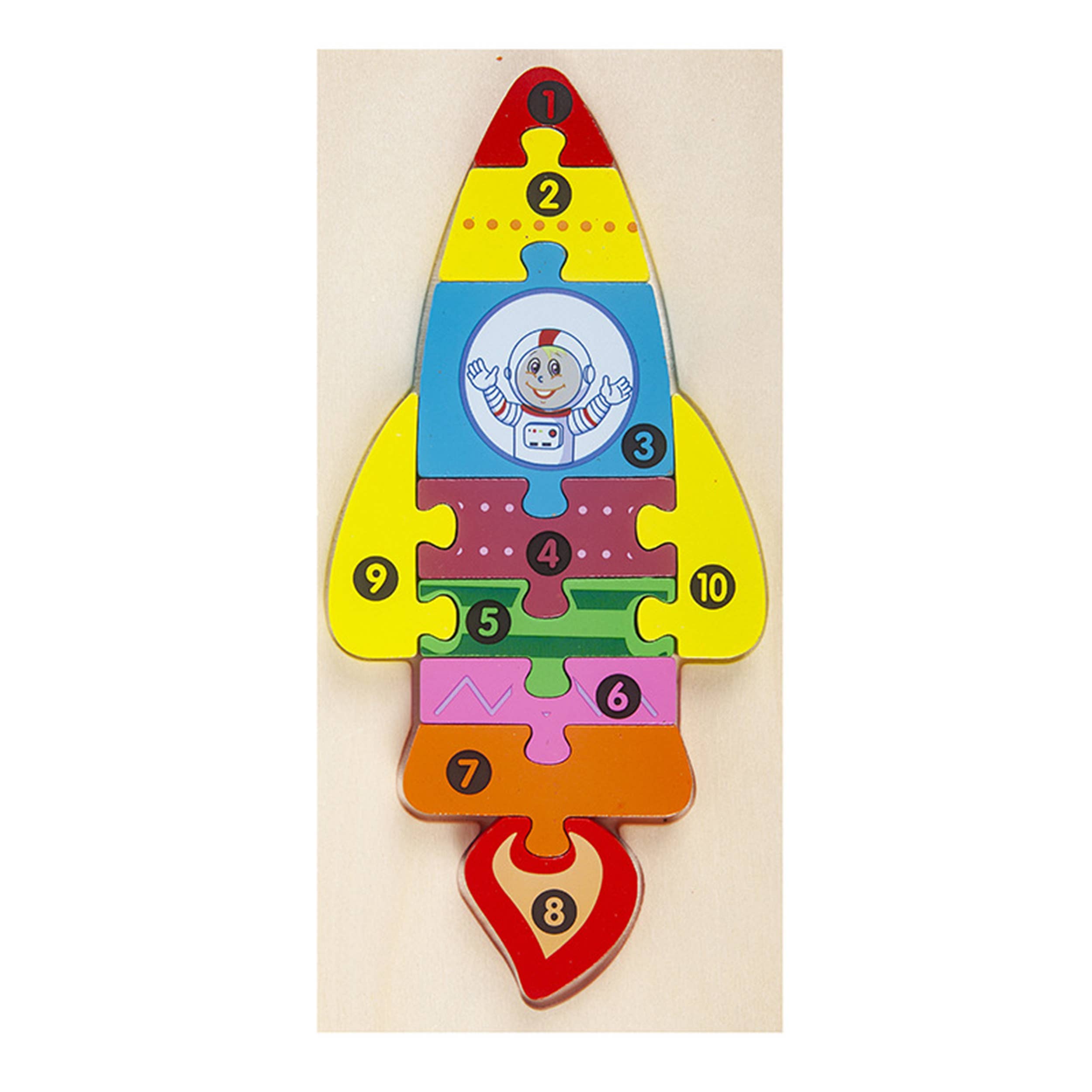 Transport Mix Wooden Puzzle Montessori Kids Toy