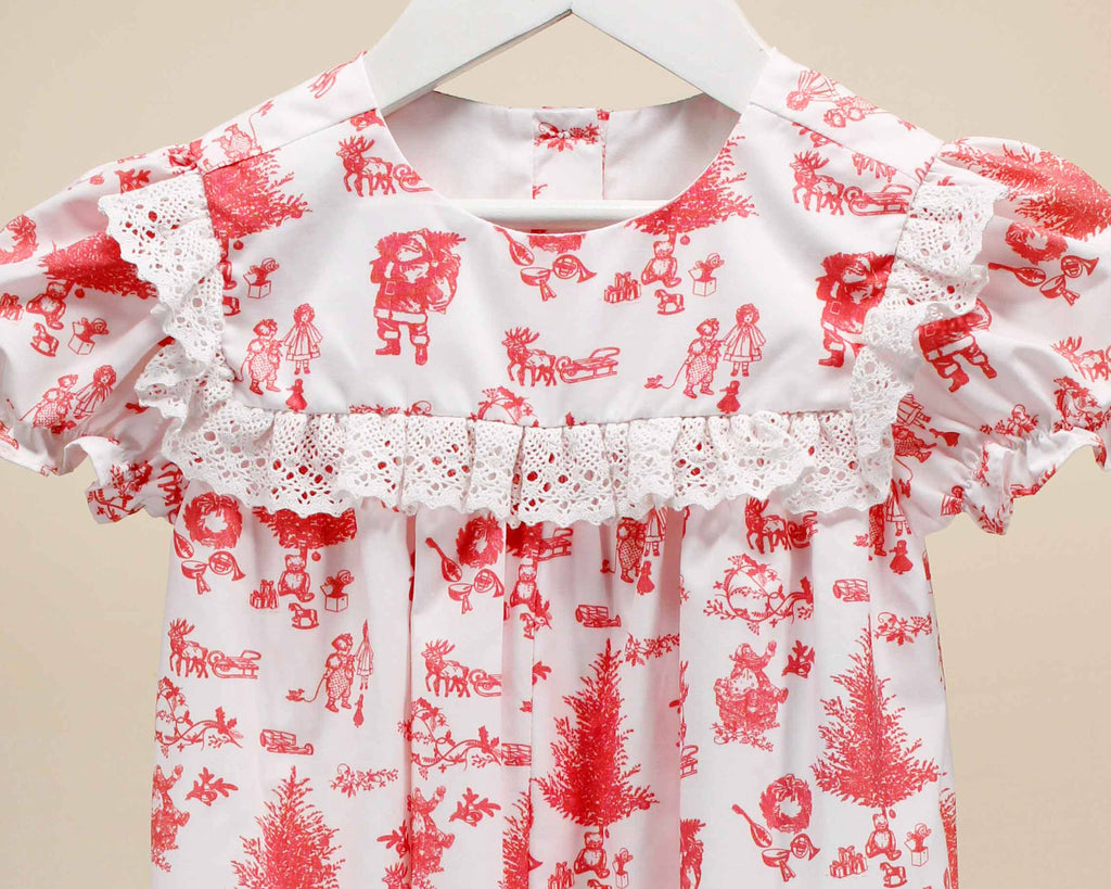 Santa Is Coming Ella Romper