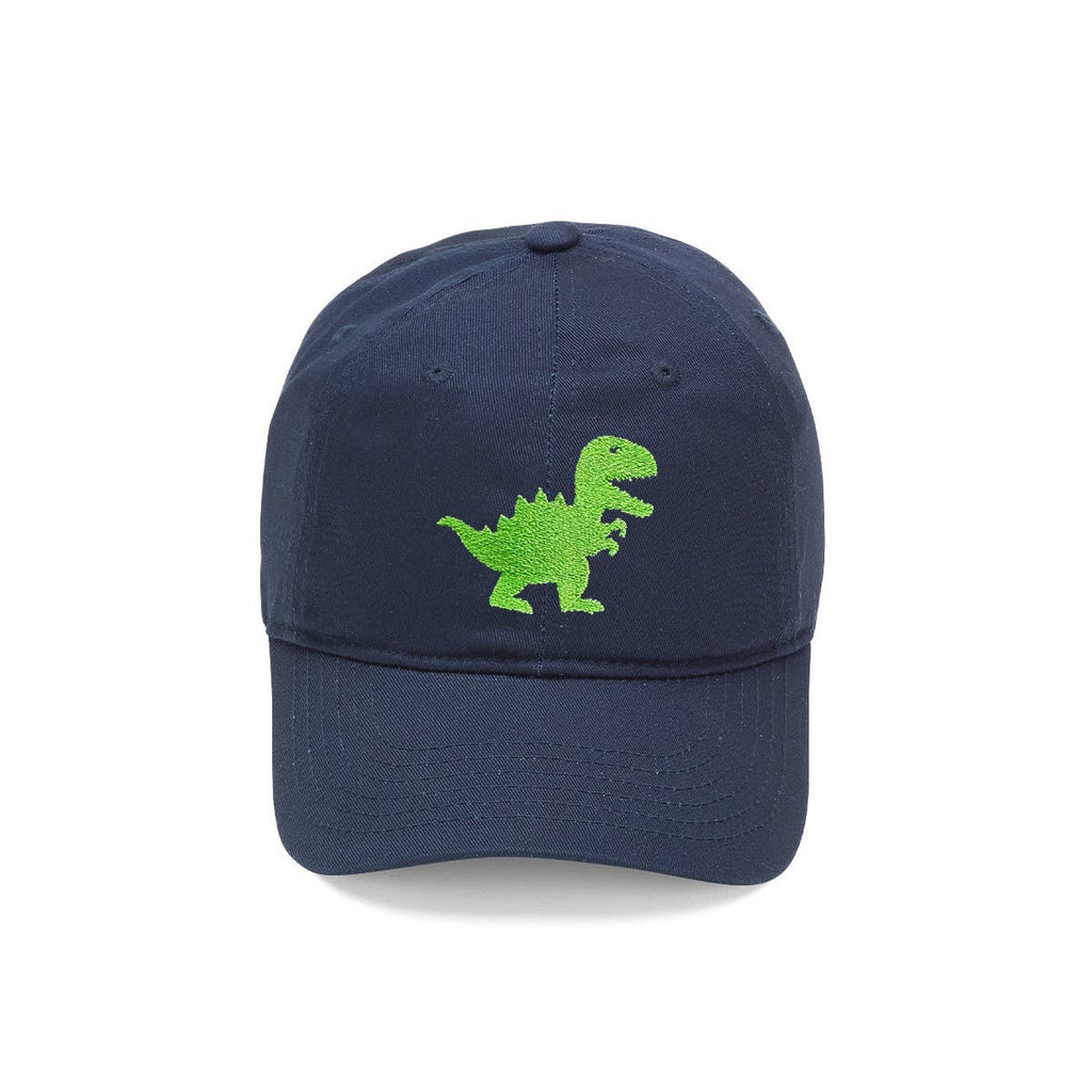 Motif Embroidered Navy Kids' Cap #M185VL-NAVY-CRAB
