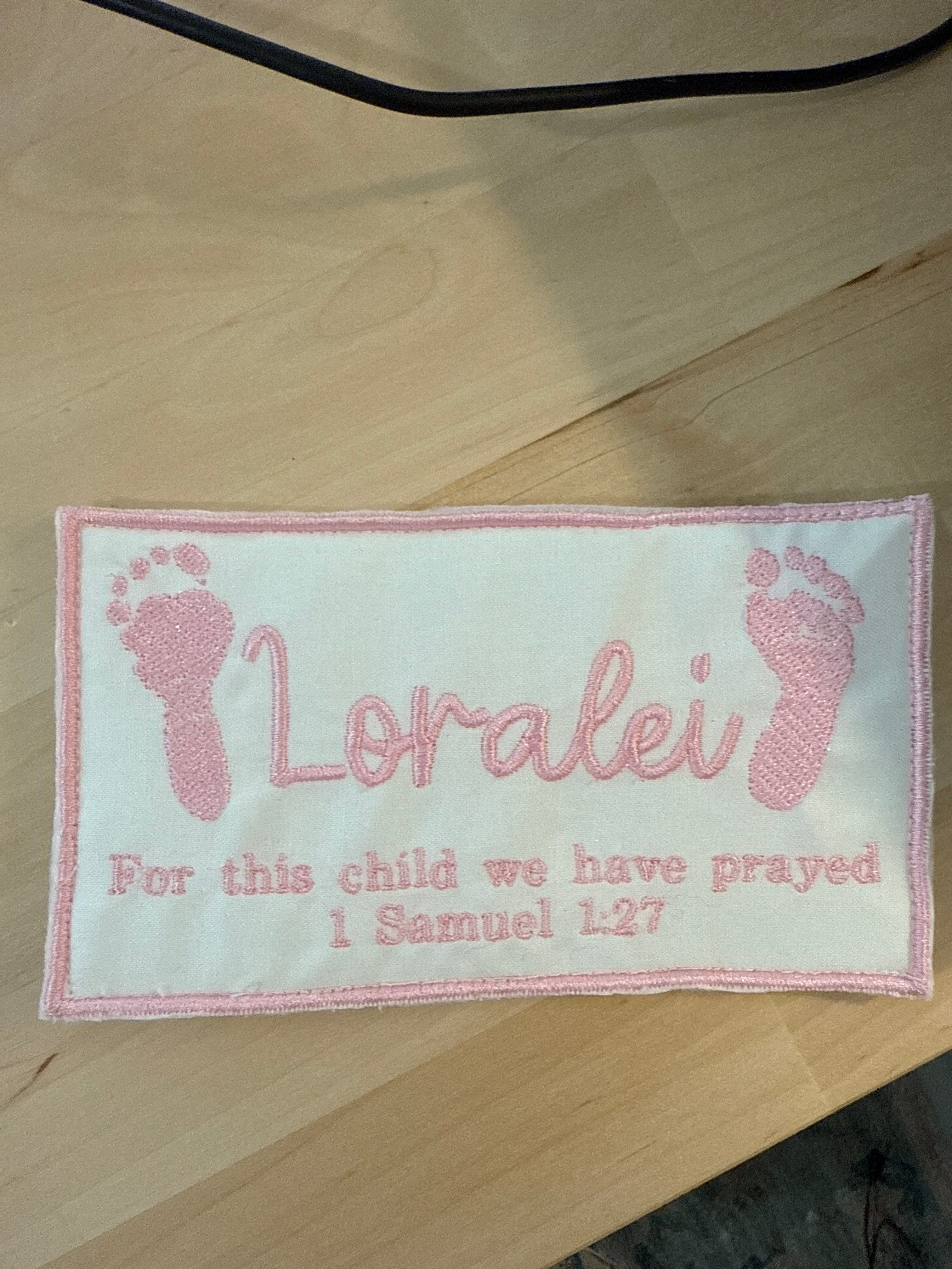 Crib Name Card