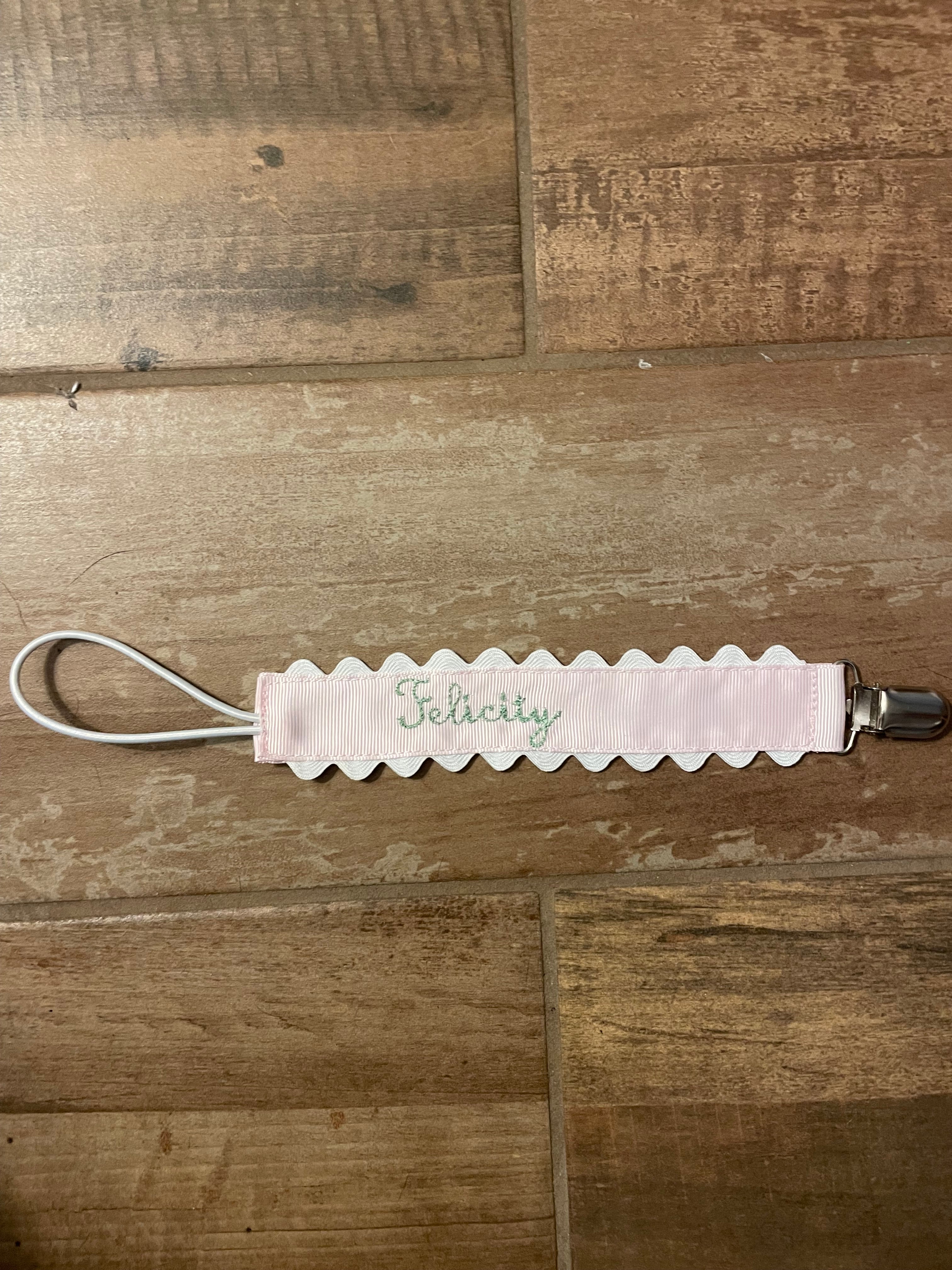 Paci Clip - Hampton James Pink