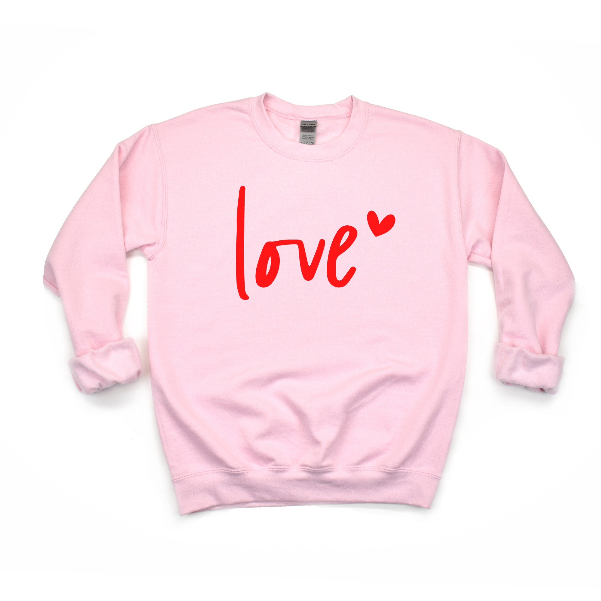 Love XOXO Valentine Adult Crewneck Sweatshirt