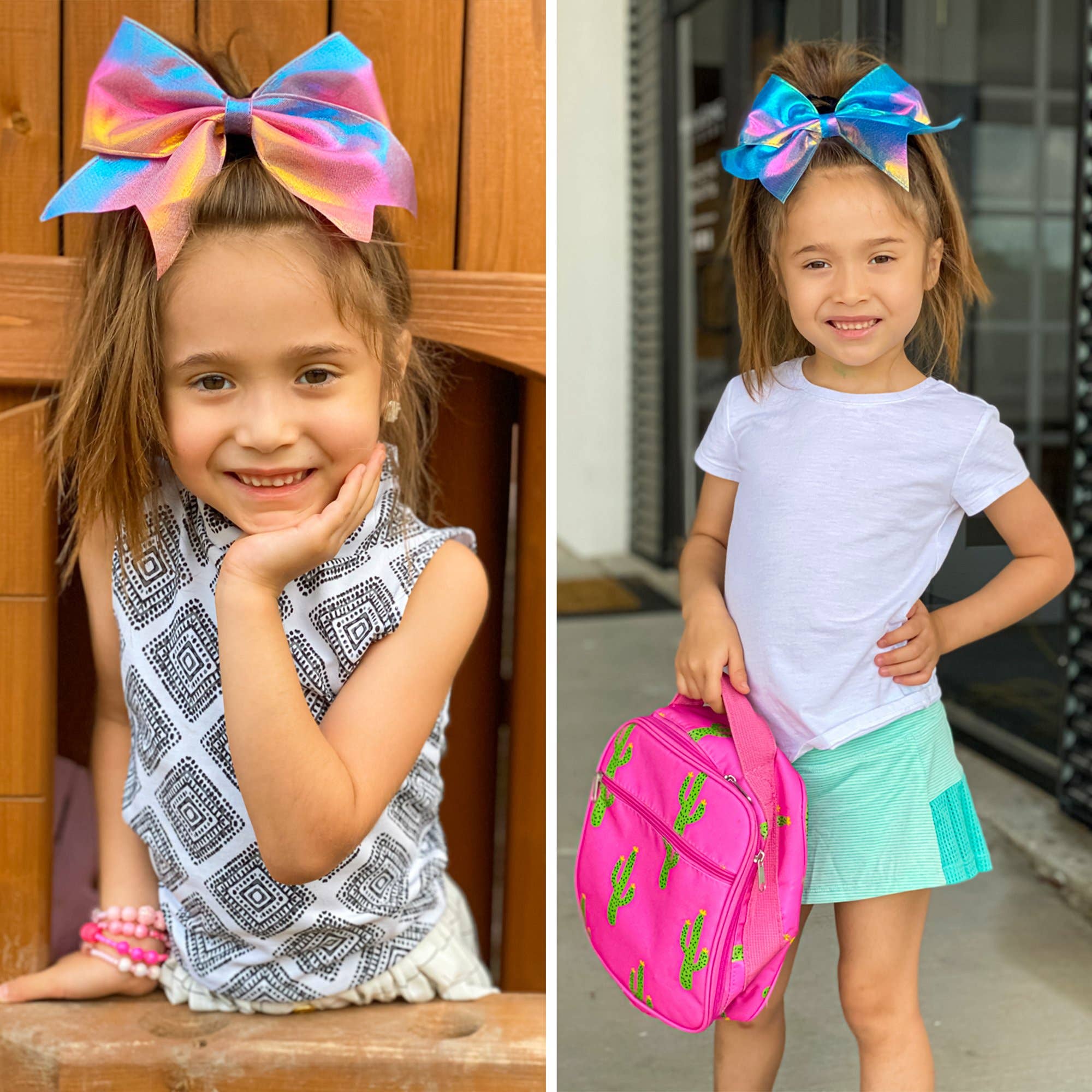 Large Mermaid Hair Bows
