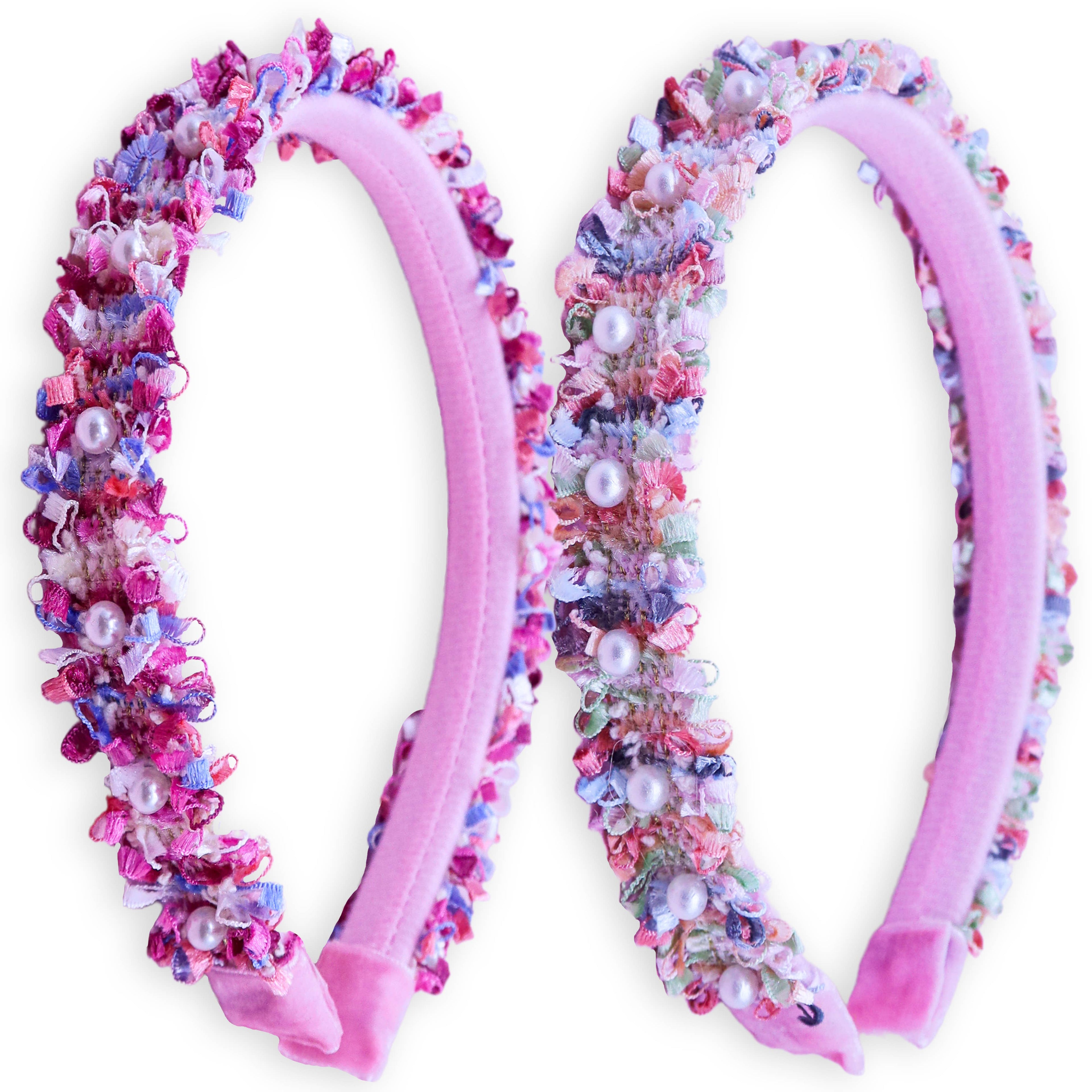 Confetti Pearl Headbands - 2 Pack