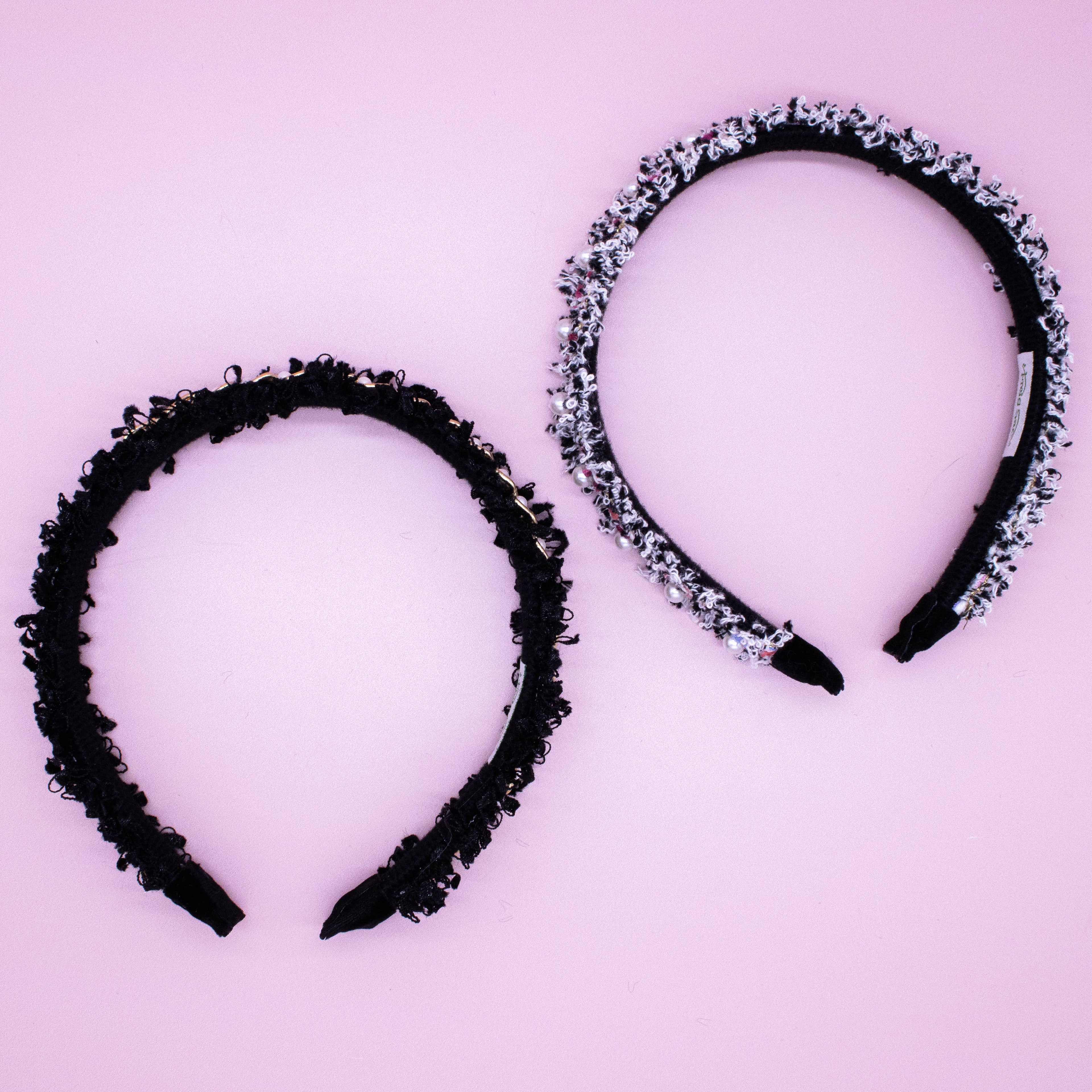 Confetti Pearl Headbands - 2 Pack
