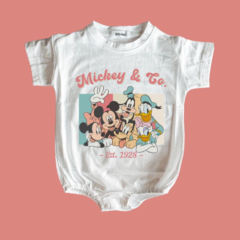Mickey + Co Romper Tee
