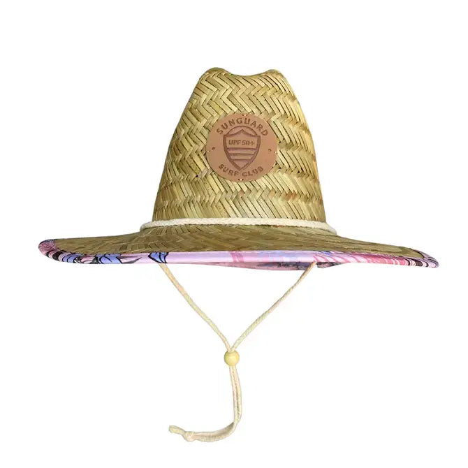 Little Straw Lifeguard Hat (Island)