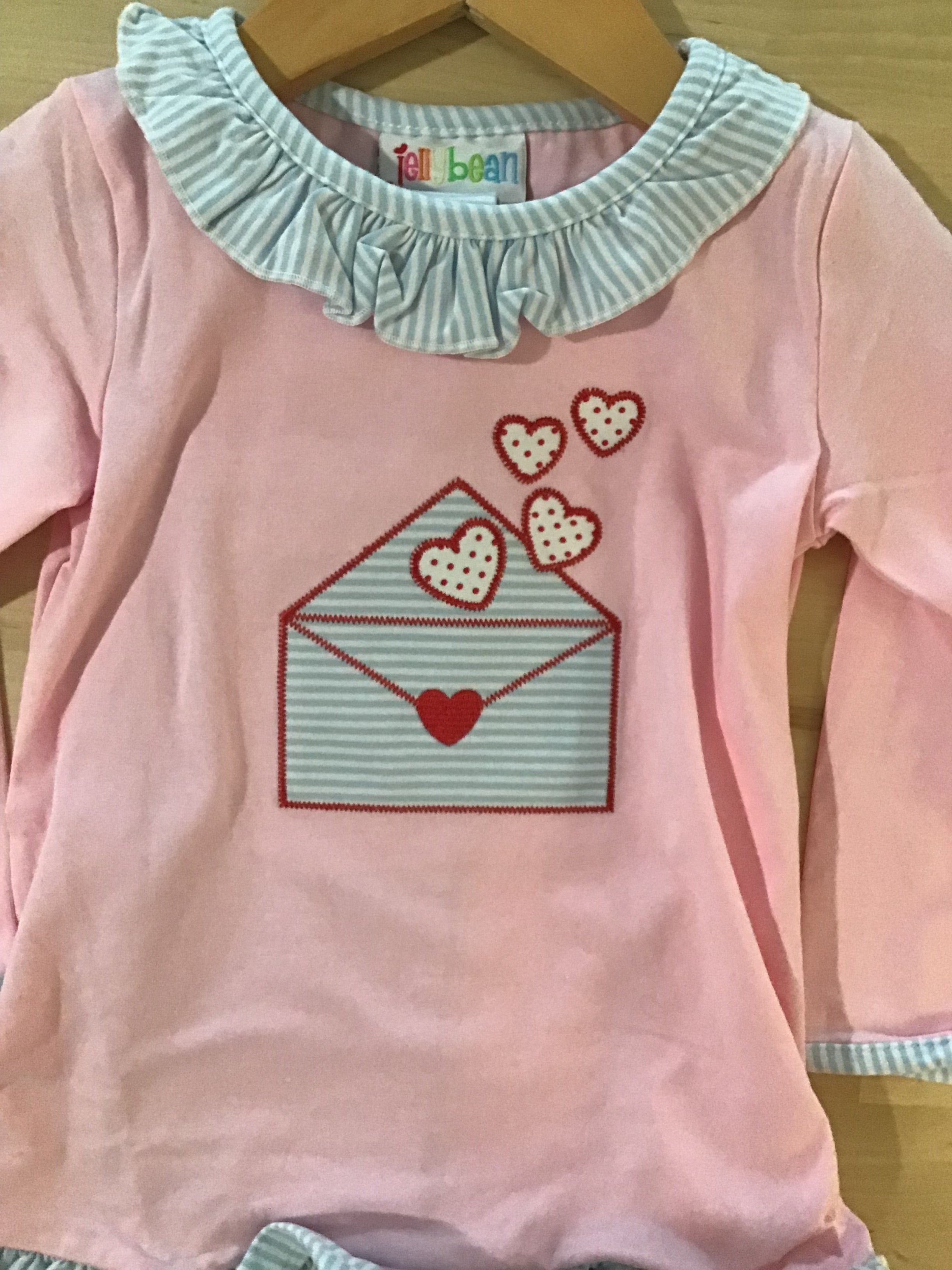 Ruffled Valentines Mail Set