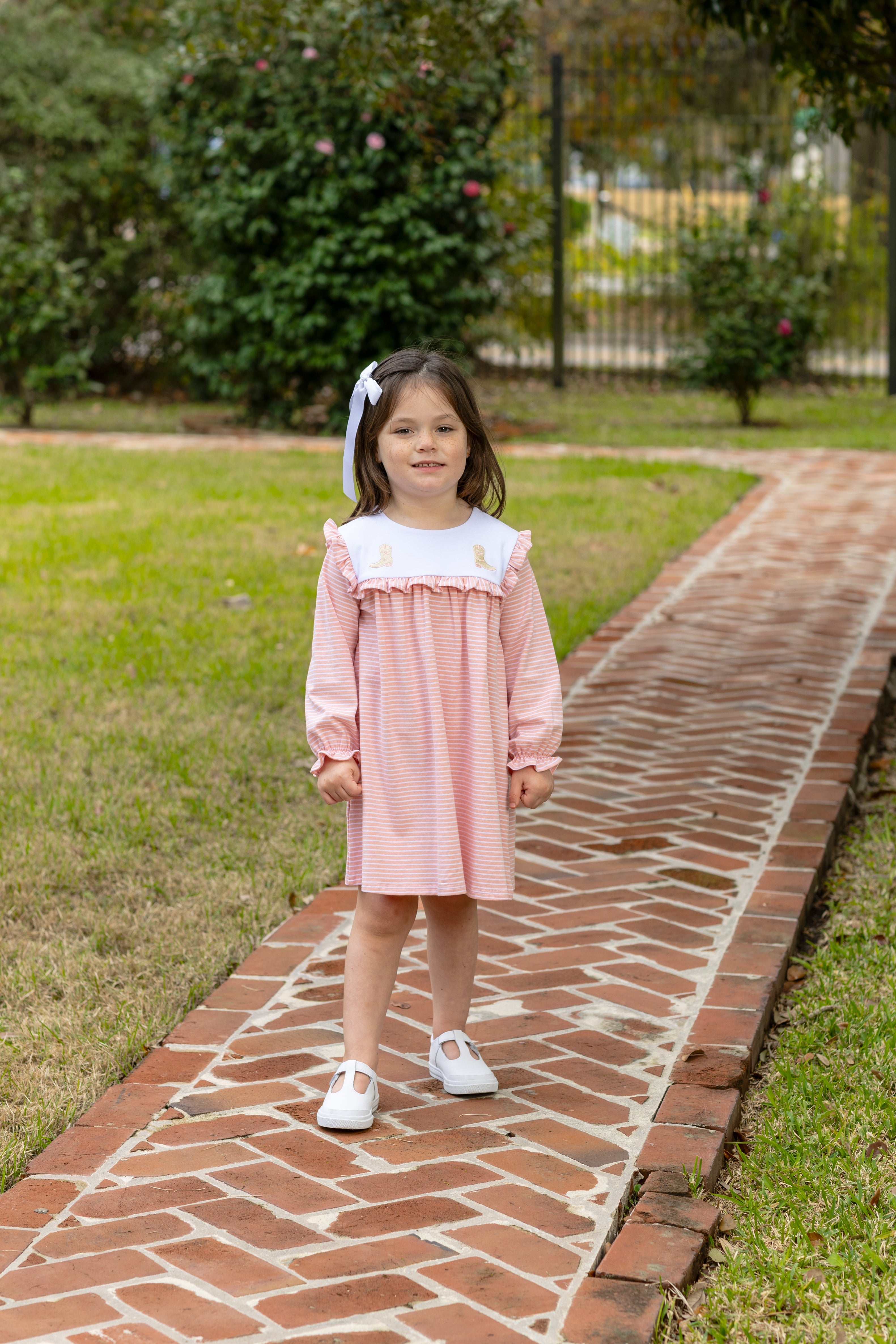 Boots Ruffle Dress