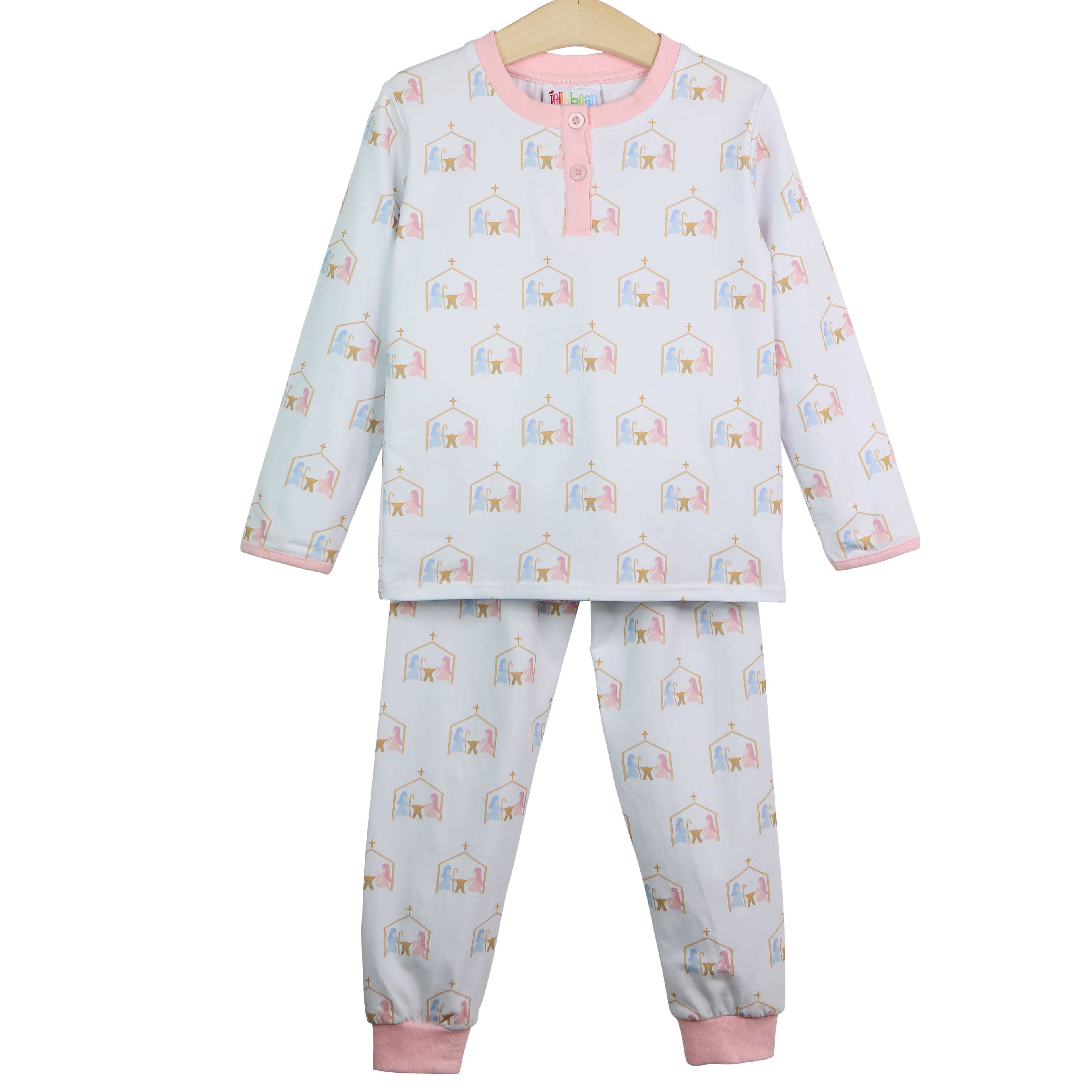 Boy and Girl Nativity Pajamas ￼