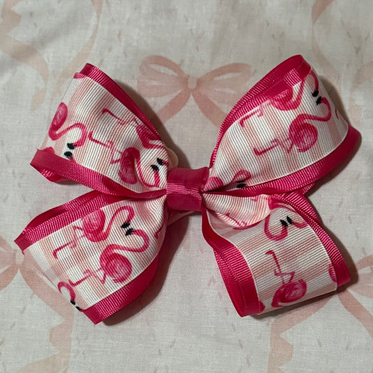 Flamingo Double Layer Bow