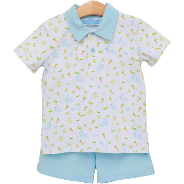 Cottontail ￼Polo short set