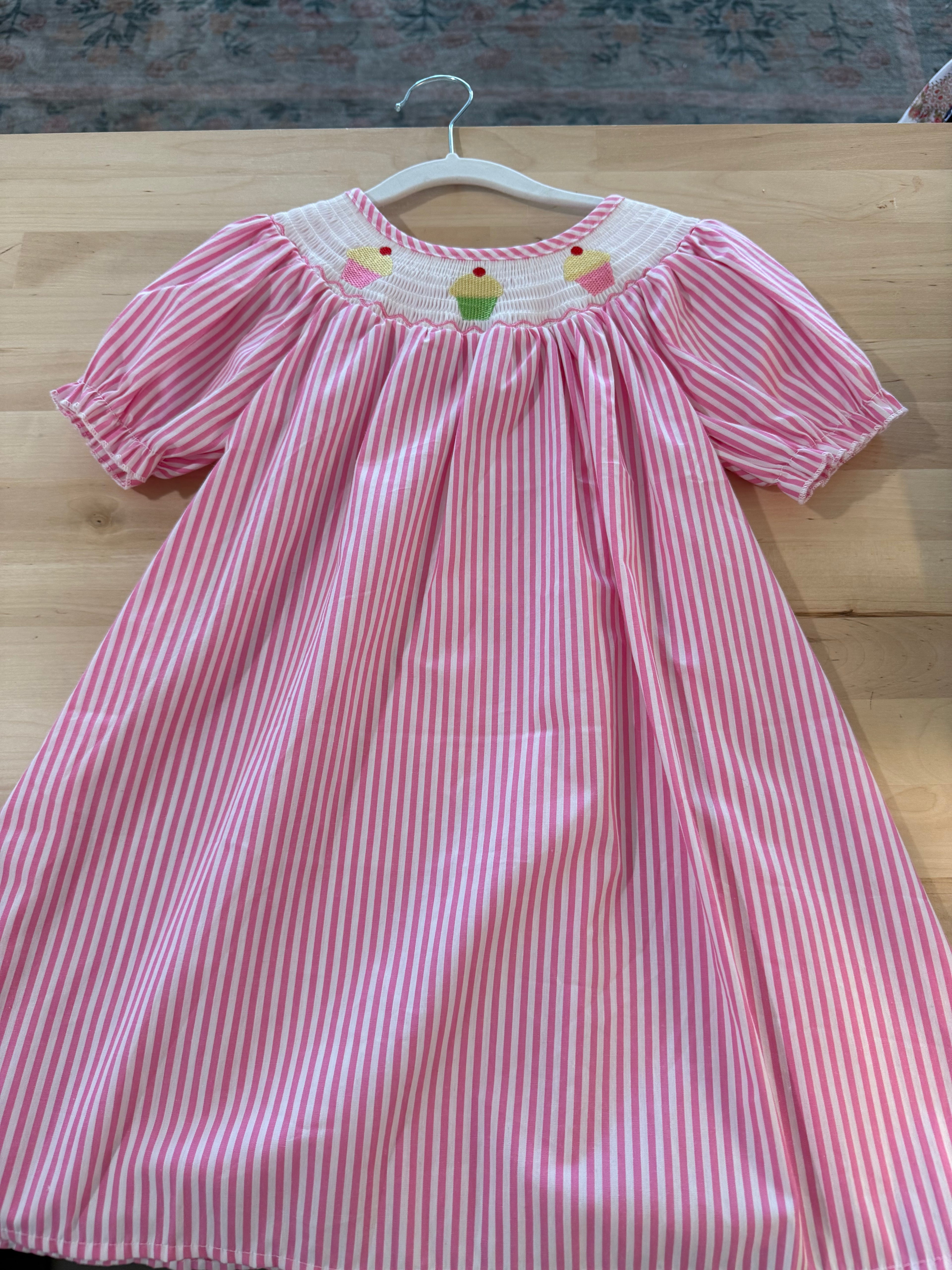 Striped cupcake dress