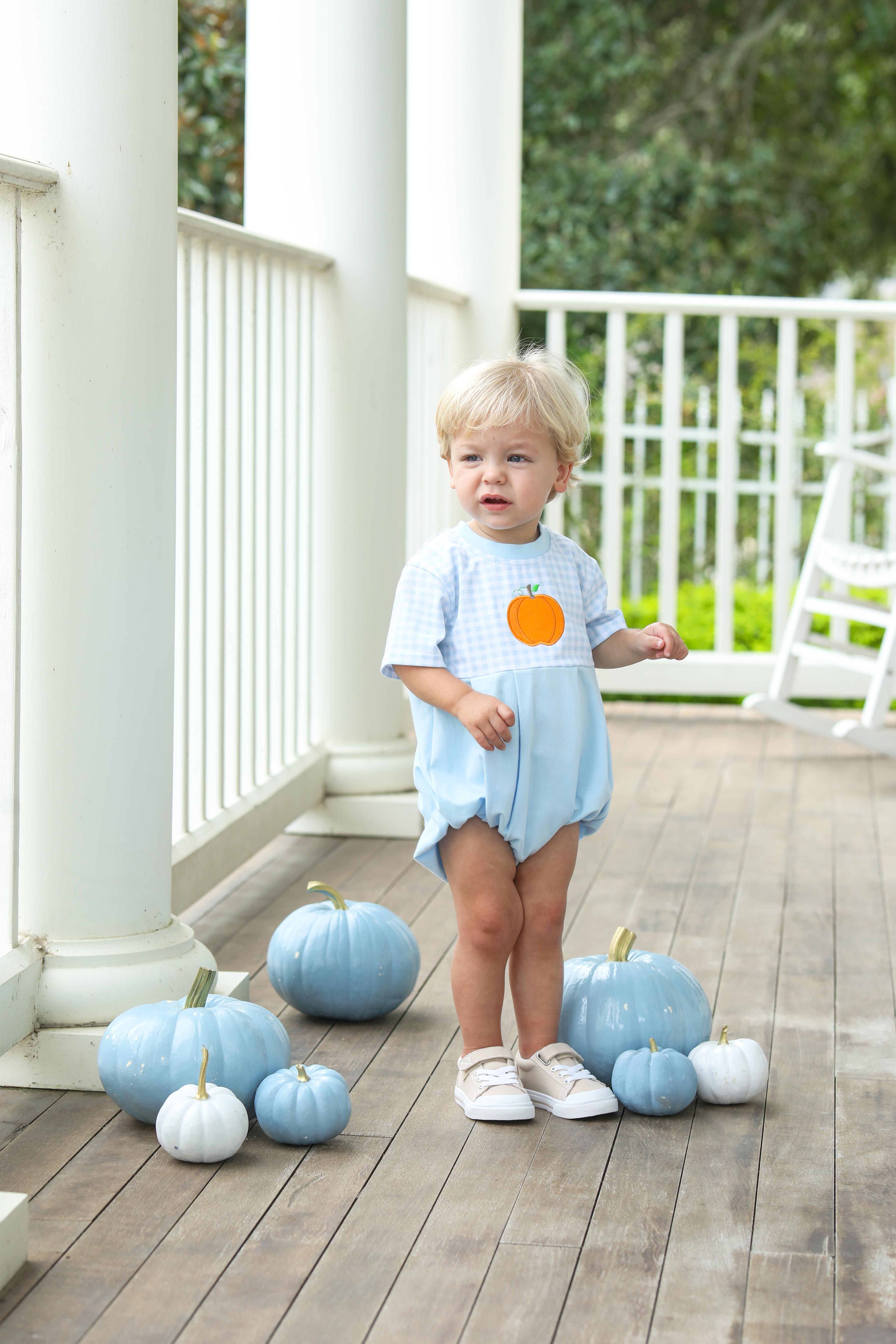 Pumpkin Bubble- Blue