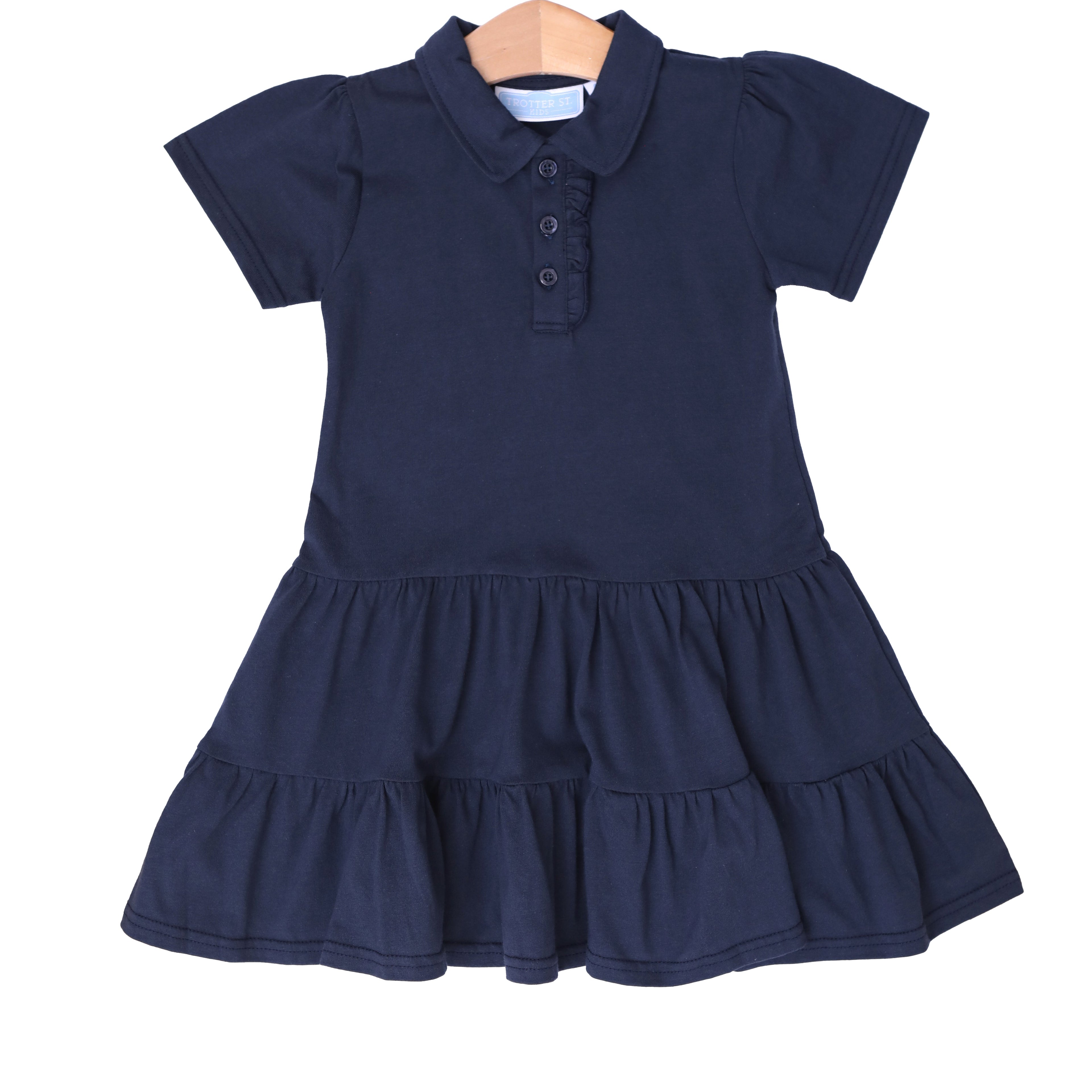 Ruffle Polo Dress