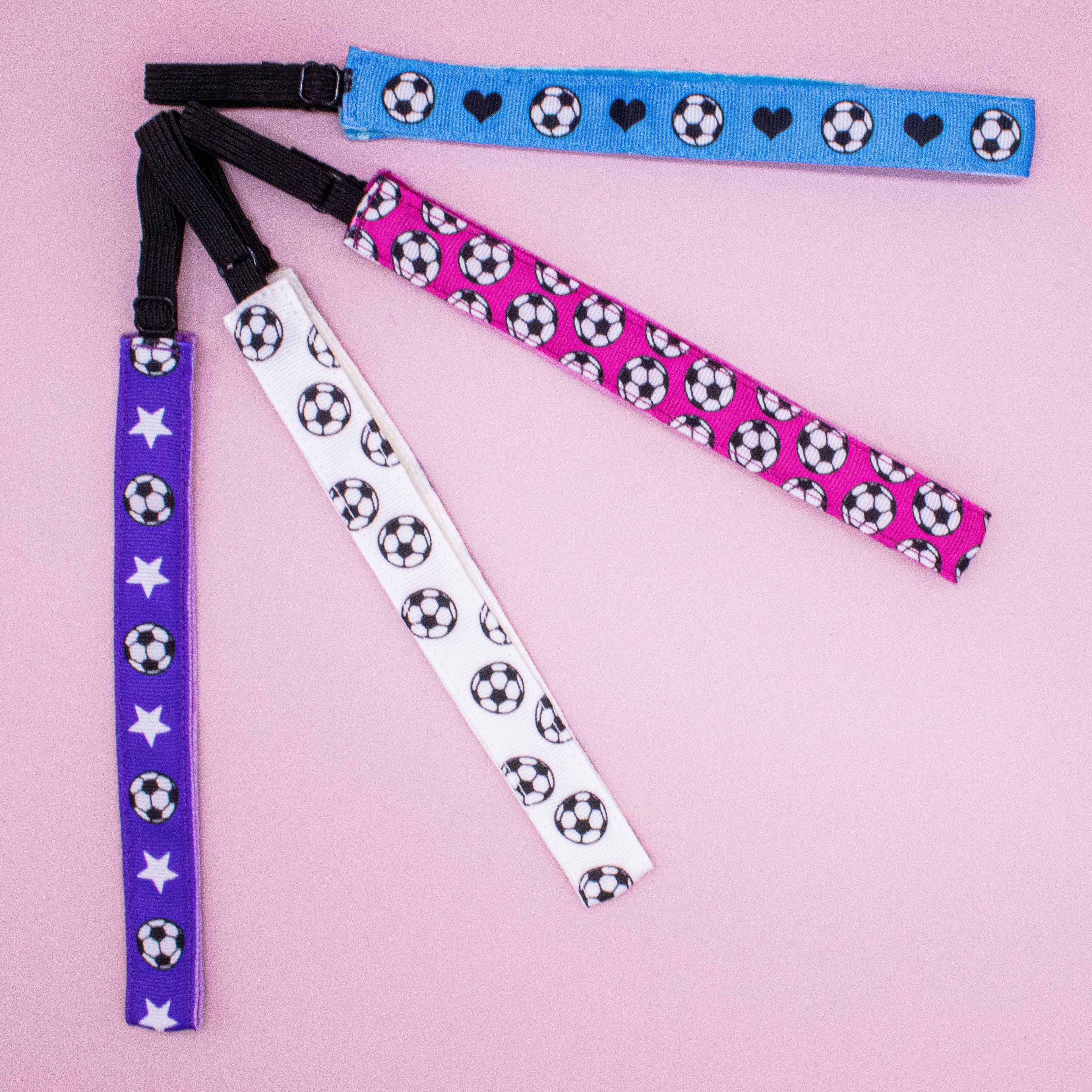Adjustable No Slip Soccer Headbands