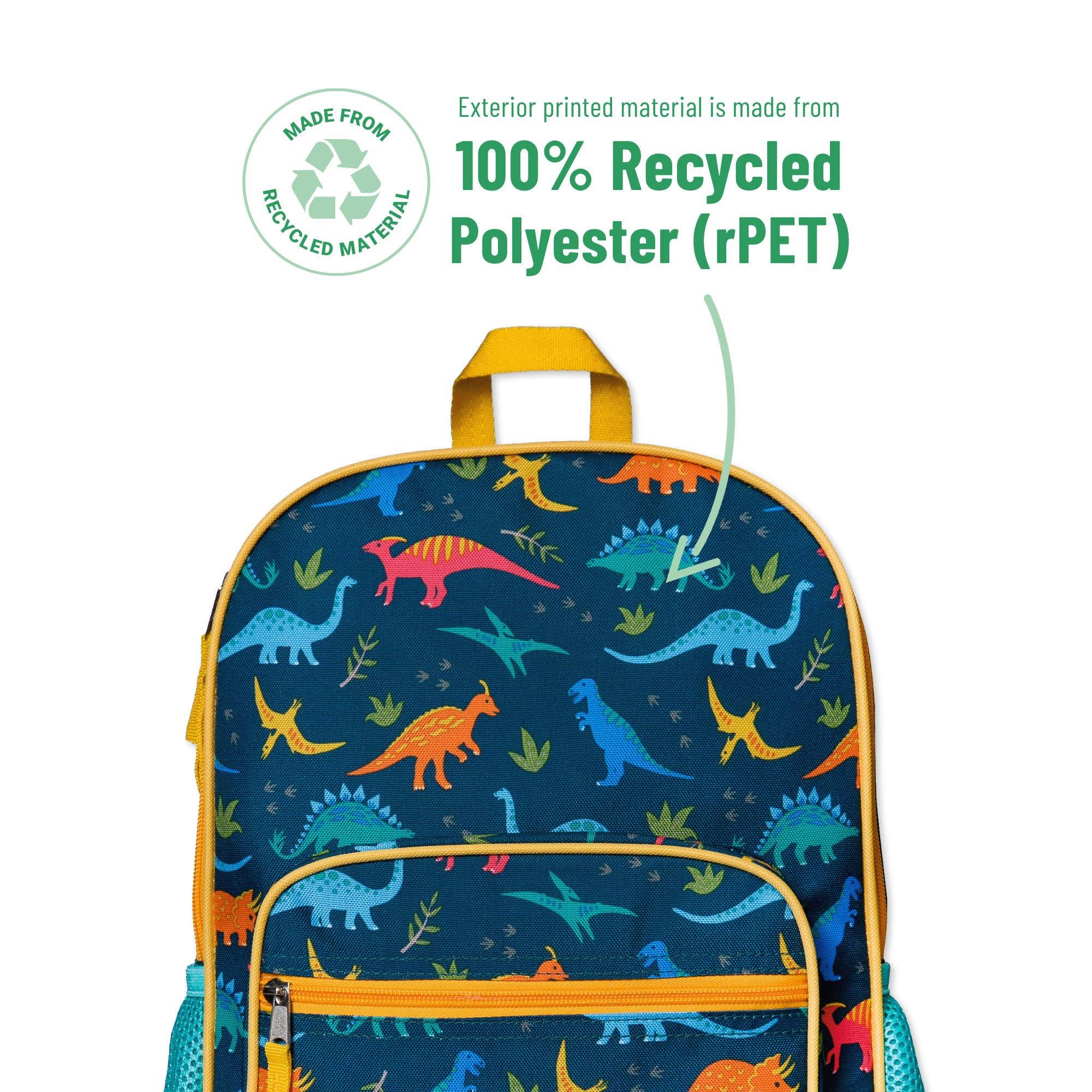 Jurassic Dinosaurs Recycled Eco Backpack