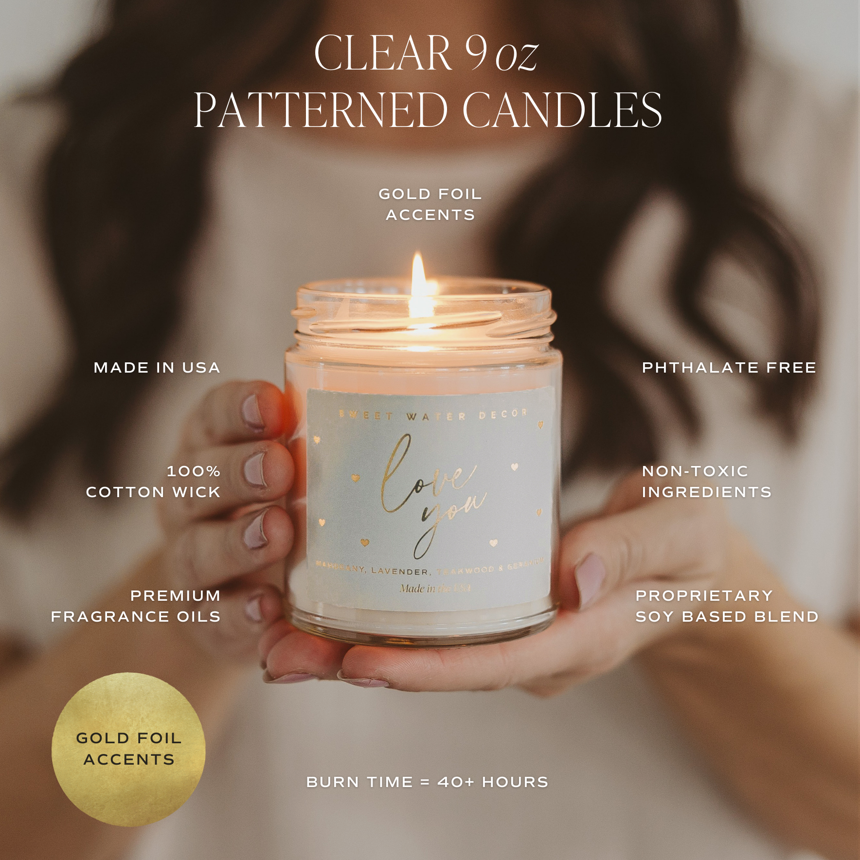 Mango and Coconut 9 oz Soy Candle - Home Decor & Gifts