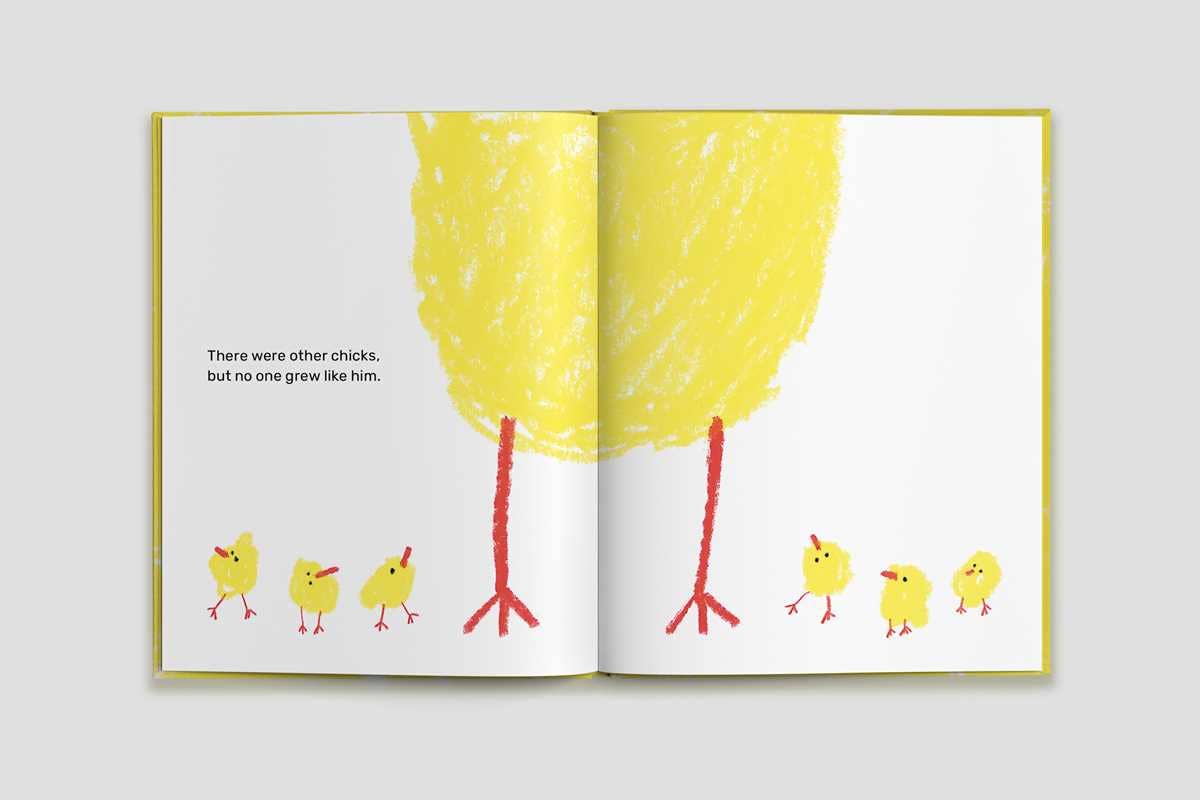 Pit the Giant Chick by Daniela Berti