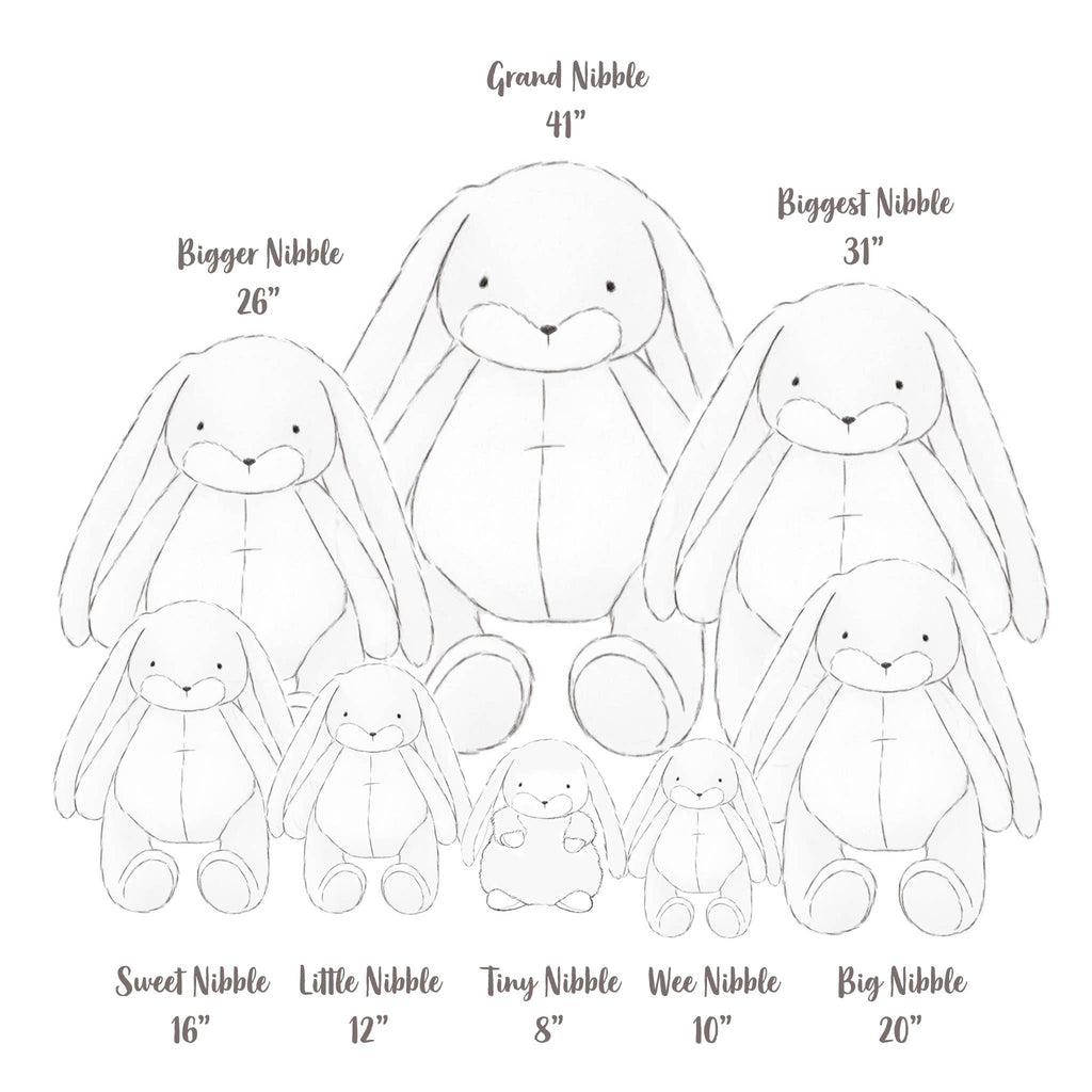 Little 12" Nibble Bunny - Pink
