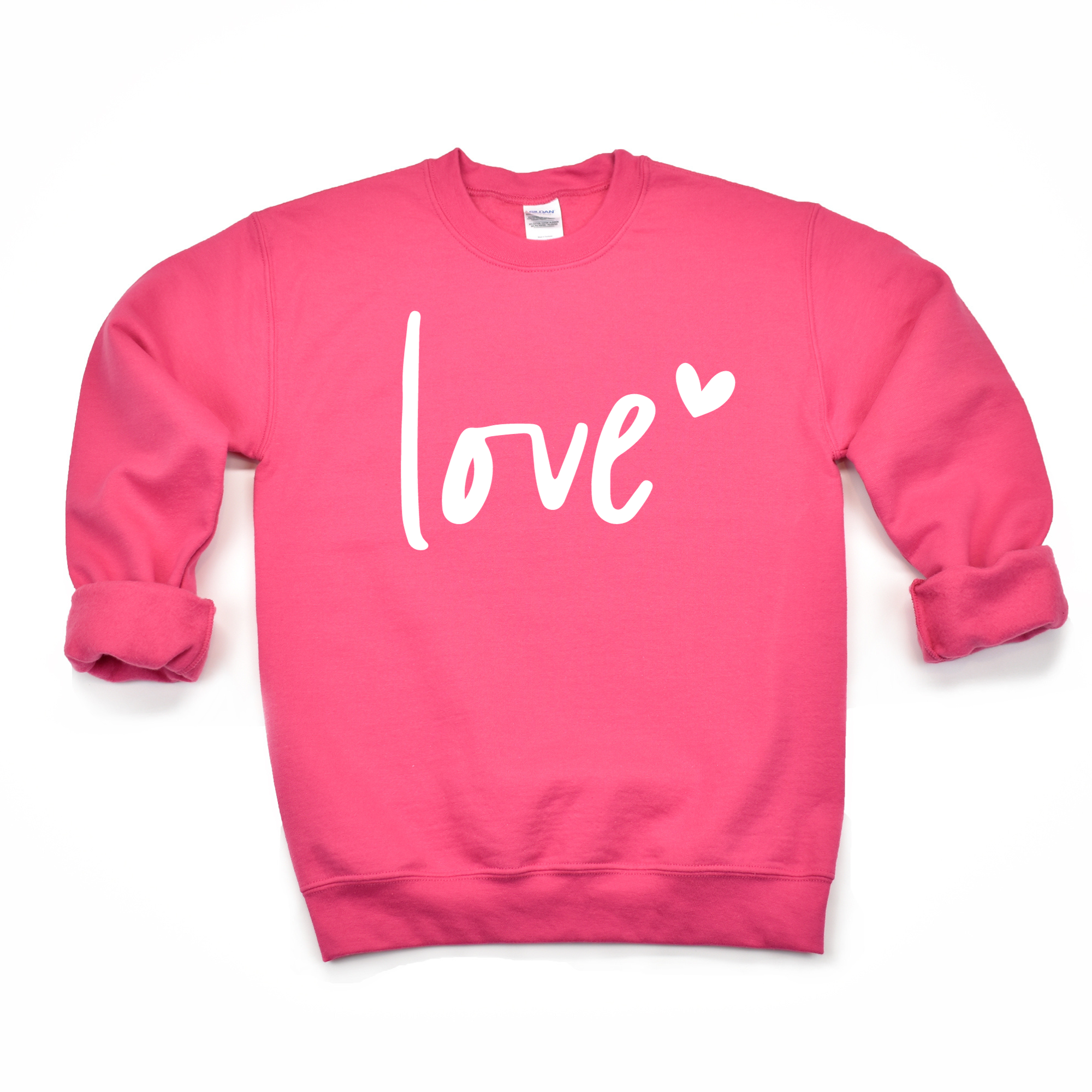 Love XOXO Valentine Adult Crewneck Sweatshirt