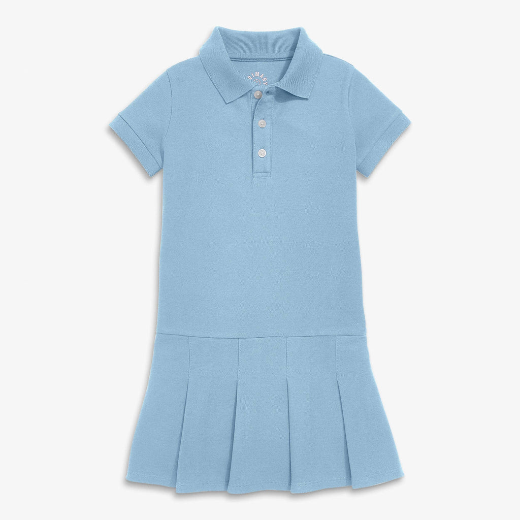 Short Sleeve Pique Polo Dress