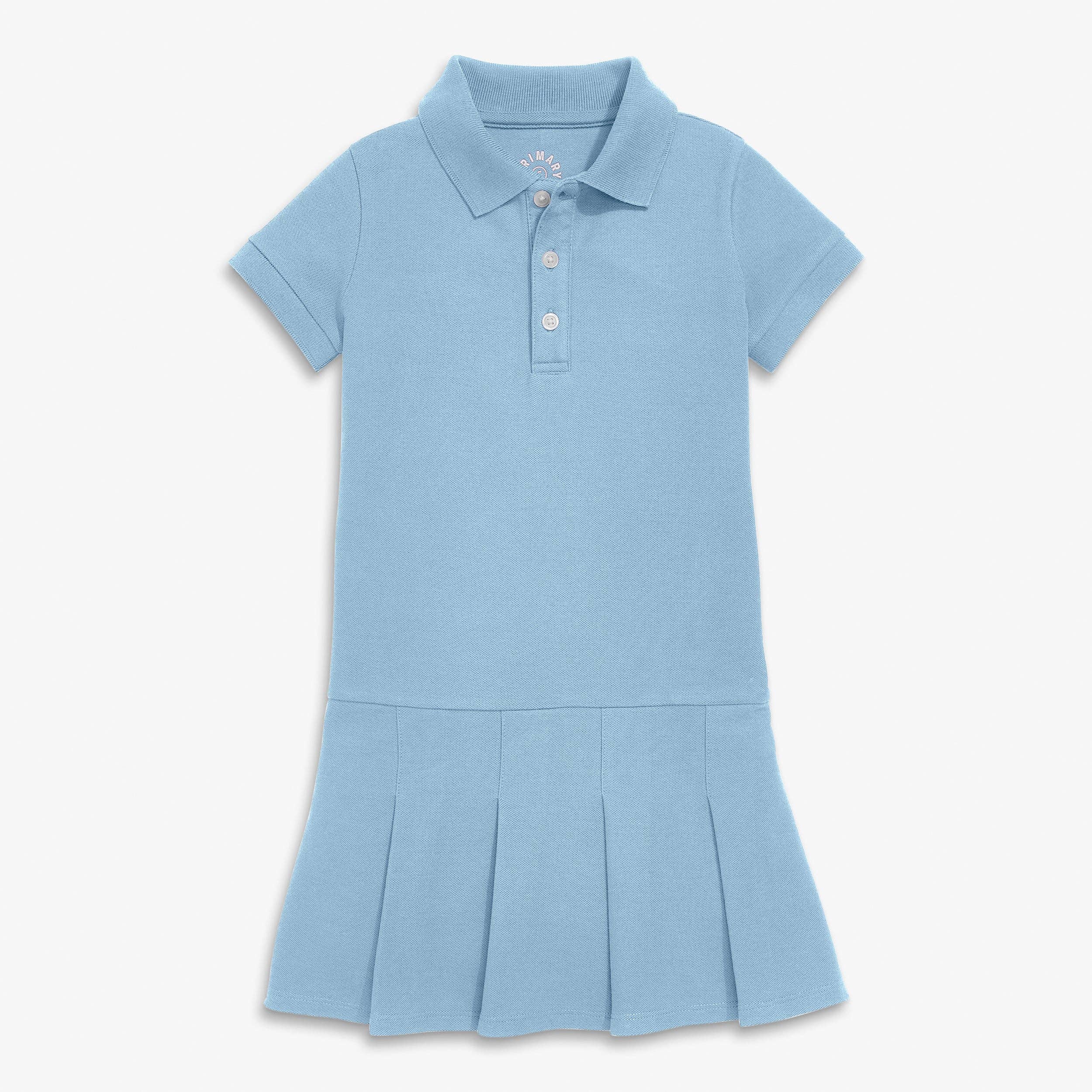 Short Sleeve Pique Polo Dress