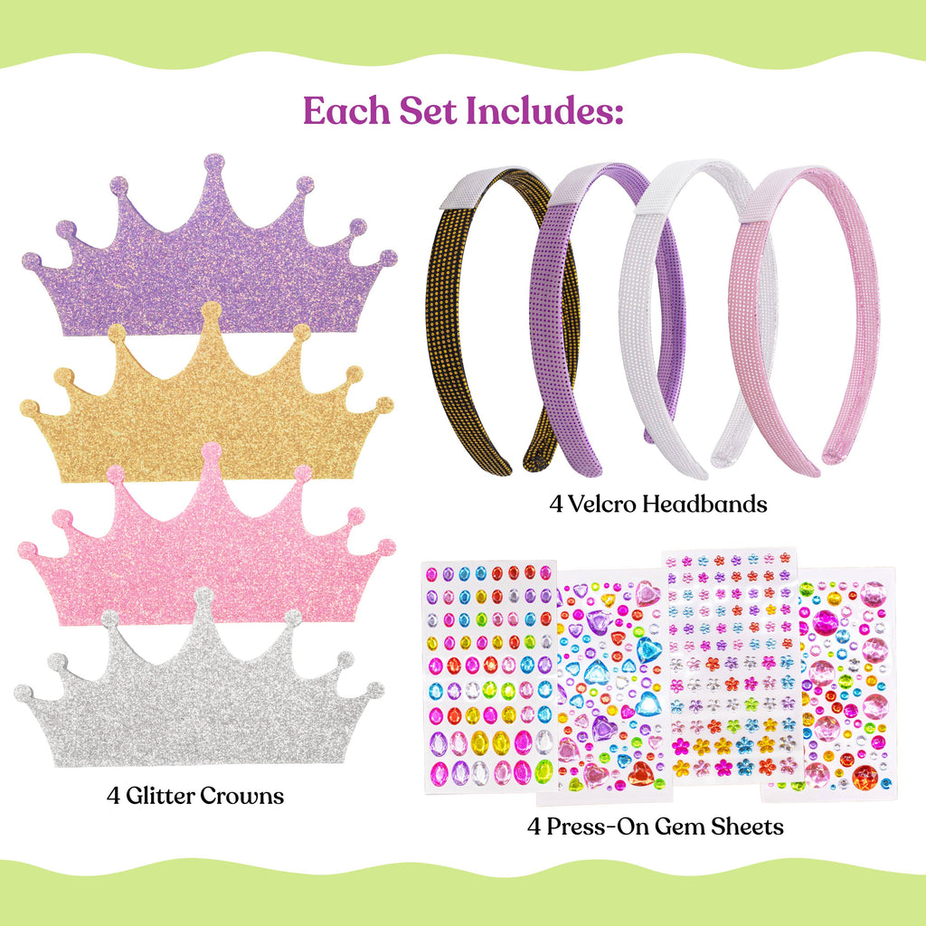 Crown Headband Making Kit - DIY Arts and Crafts Kits for Kids