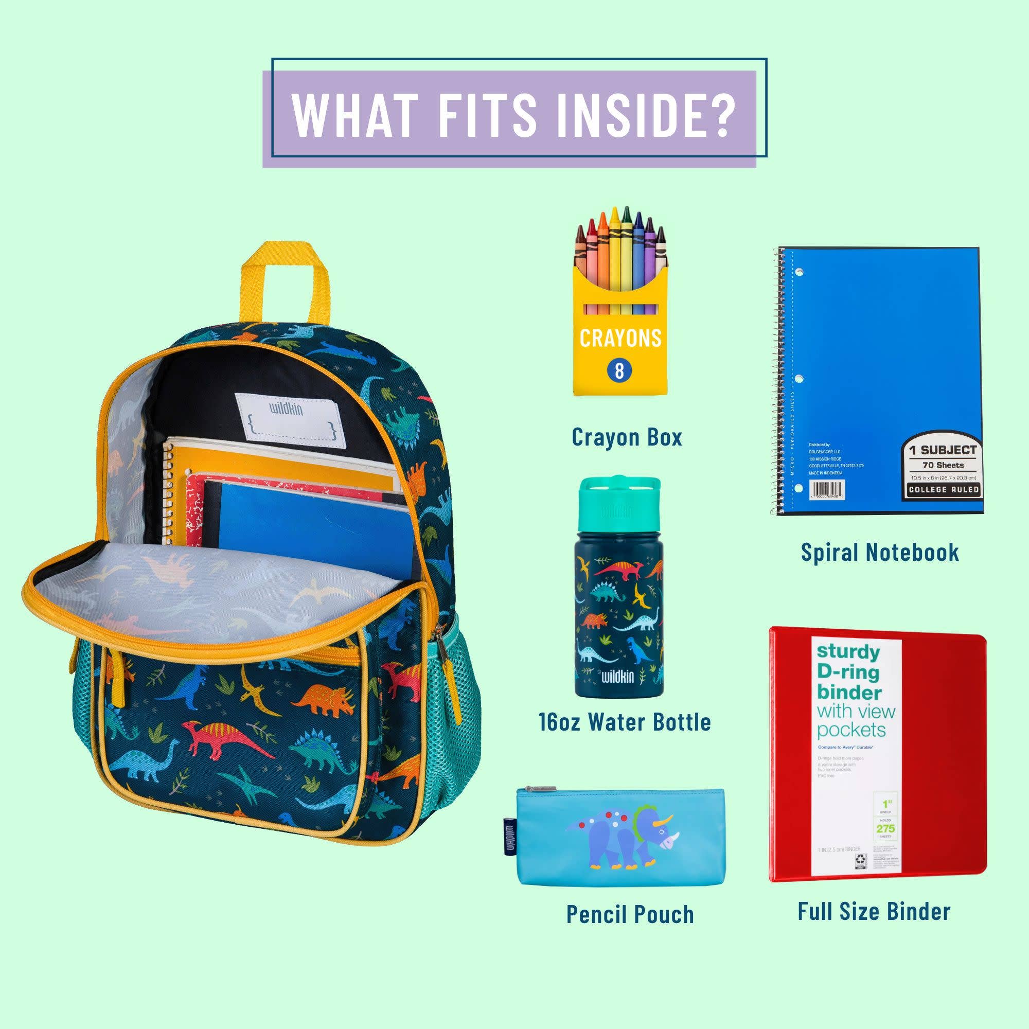 Jurassic Dinosaurs Recycled Eco Backpack