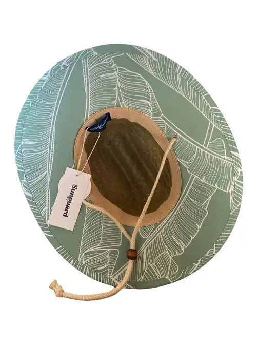 Little Straw Lifeguard Hat (Banana Leaves)