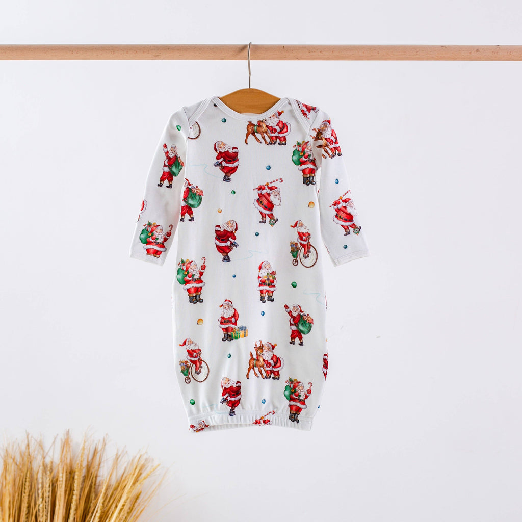 Santa Claus is Coming to Town Organic Cotton Christmas Pajam